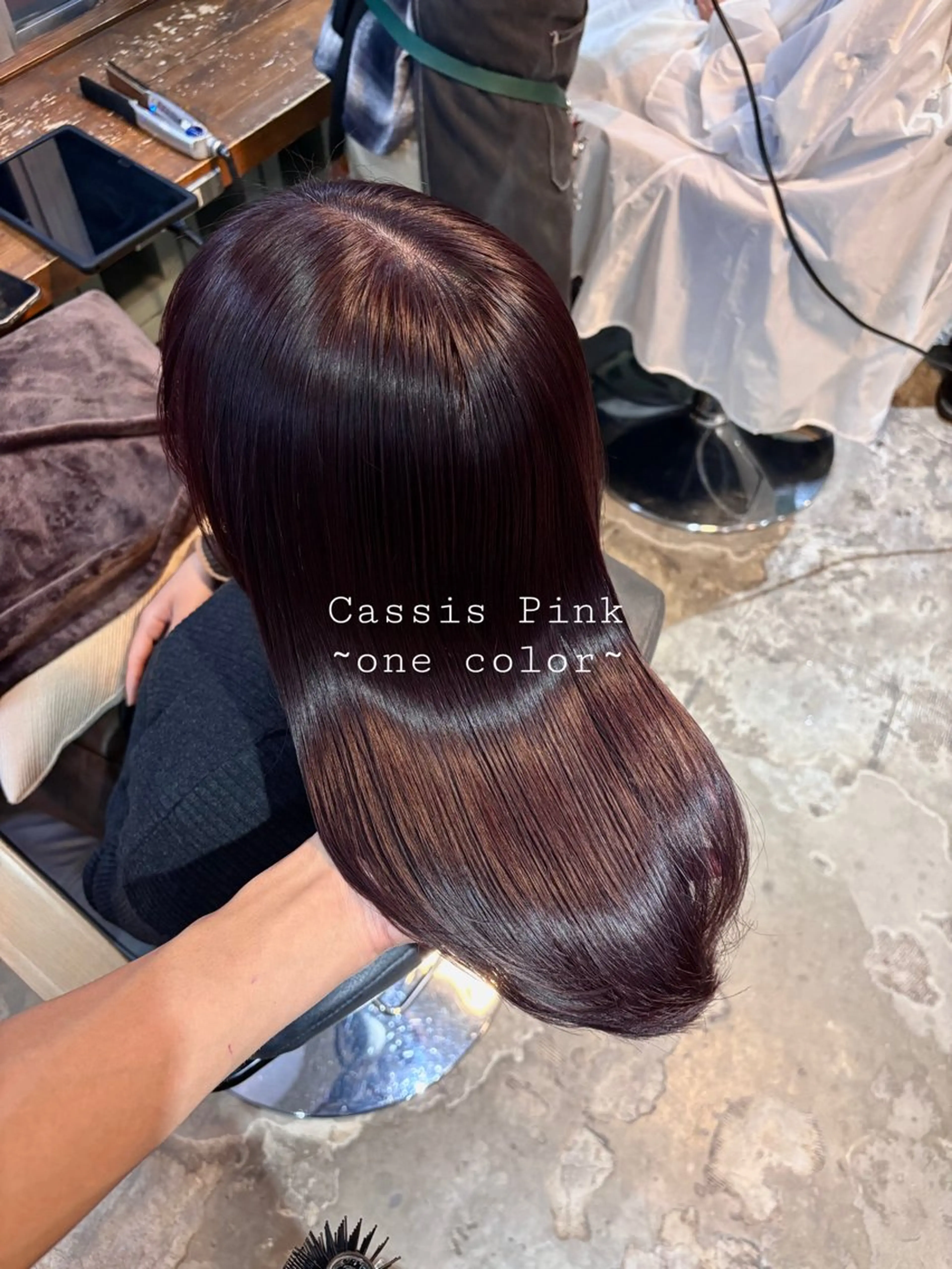 カラー Palio by collet所属・ブリーチなしカラー/ 髪質改善/田中優のヘアスタイル