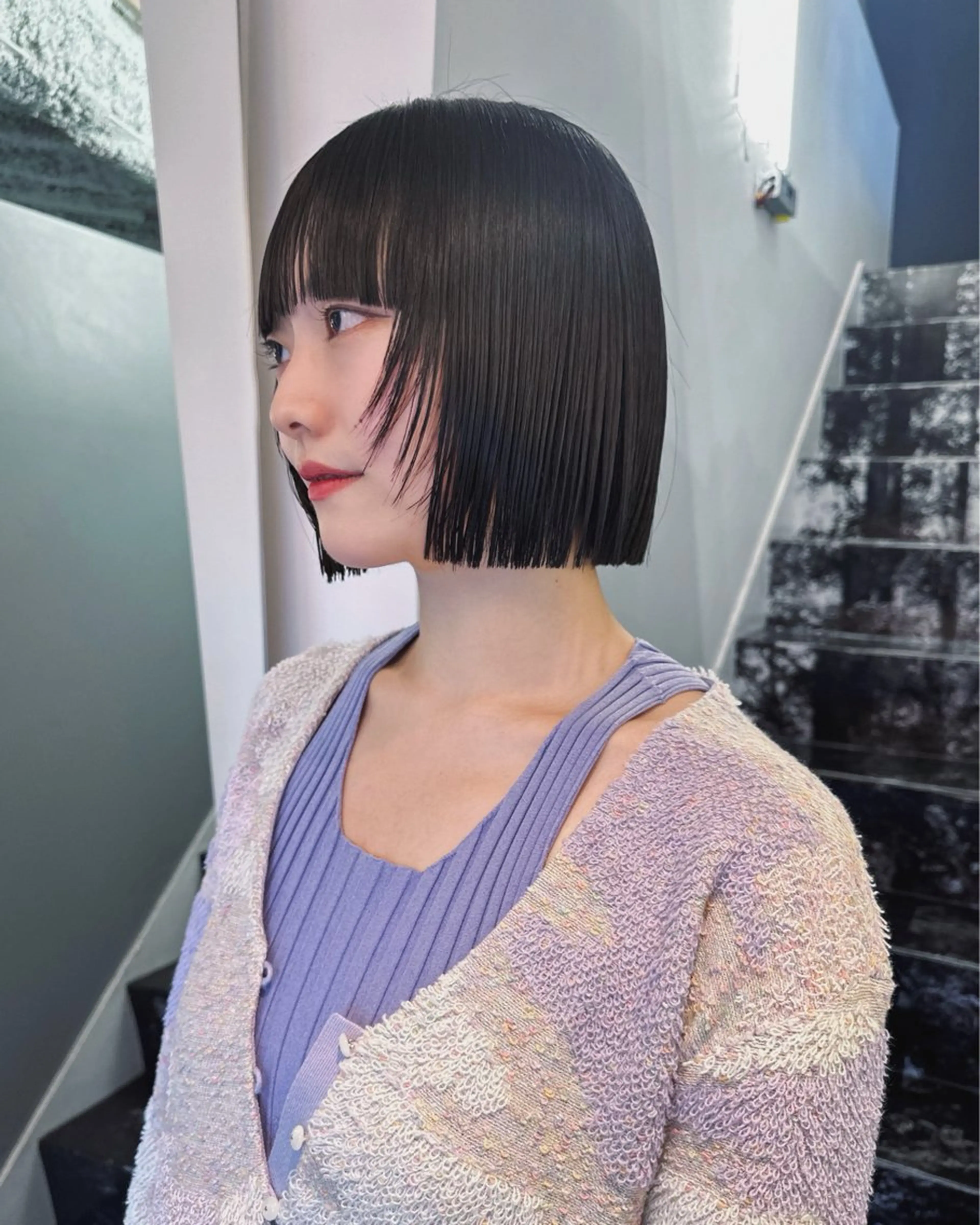 ショート カラー カット 縮毛矯正 レイヤー/パーマ /ウルフ/nabeのヘアスタイル