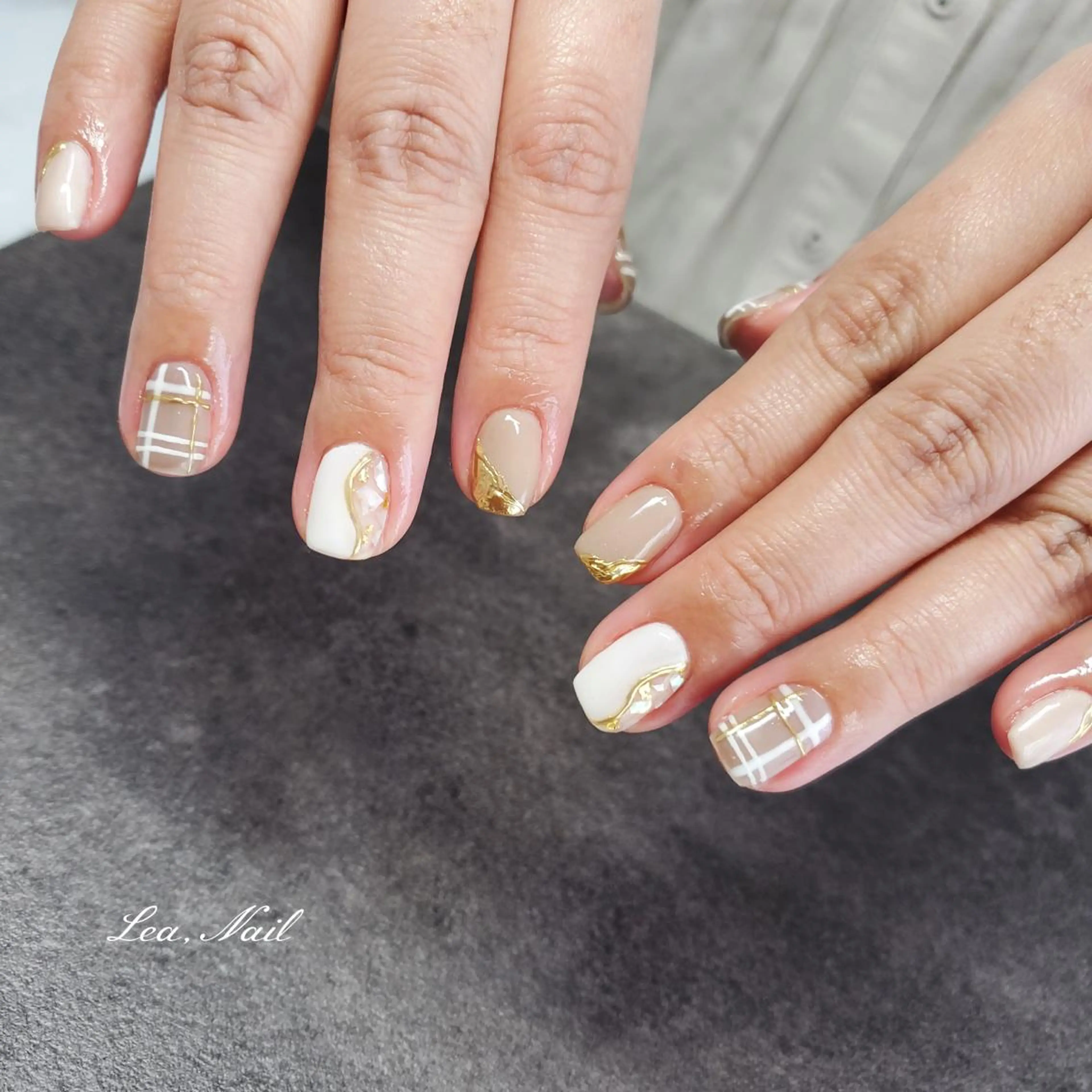 ネイル ハンドネイル Lea,Nail所属・松橋 愛のネイルデザイン