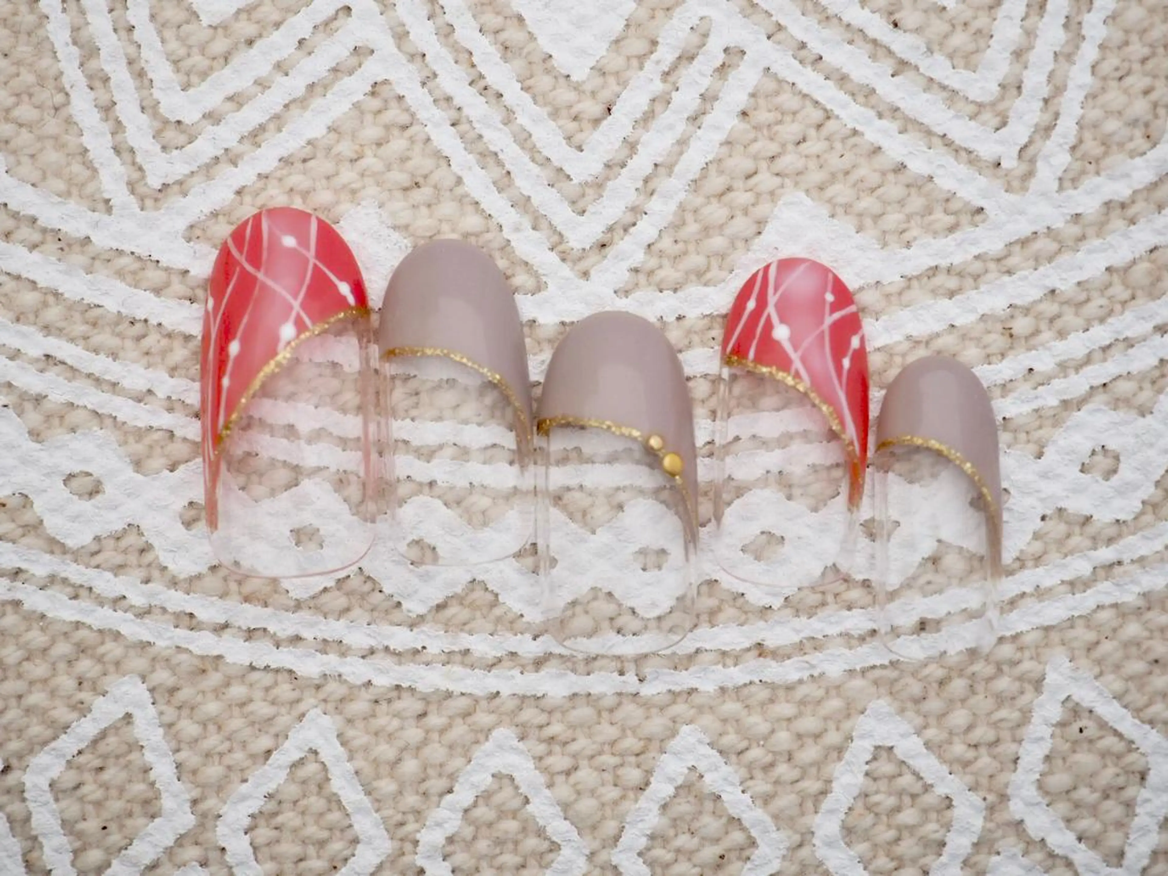 ネイル トップネイリスト Ribbon立川店のネイルデザイン