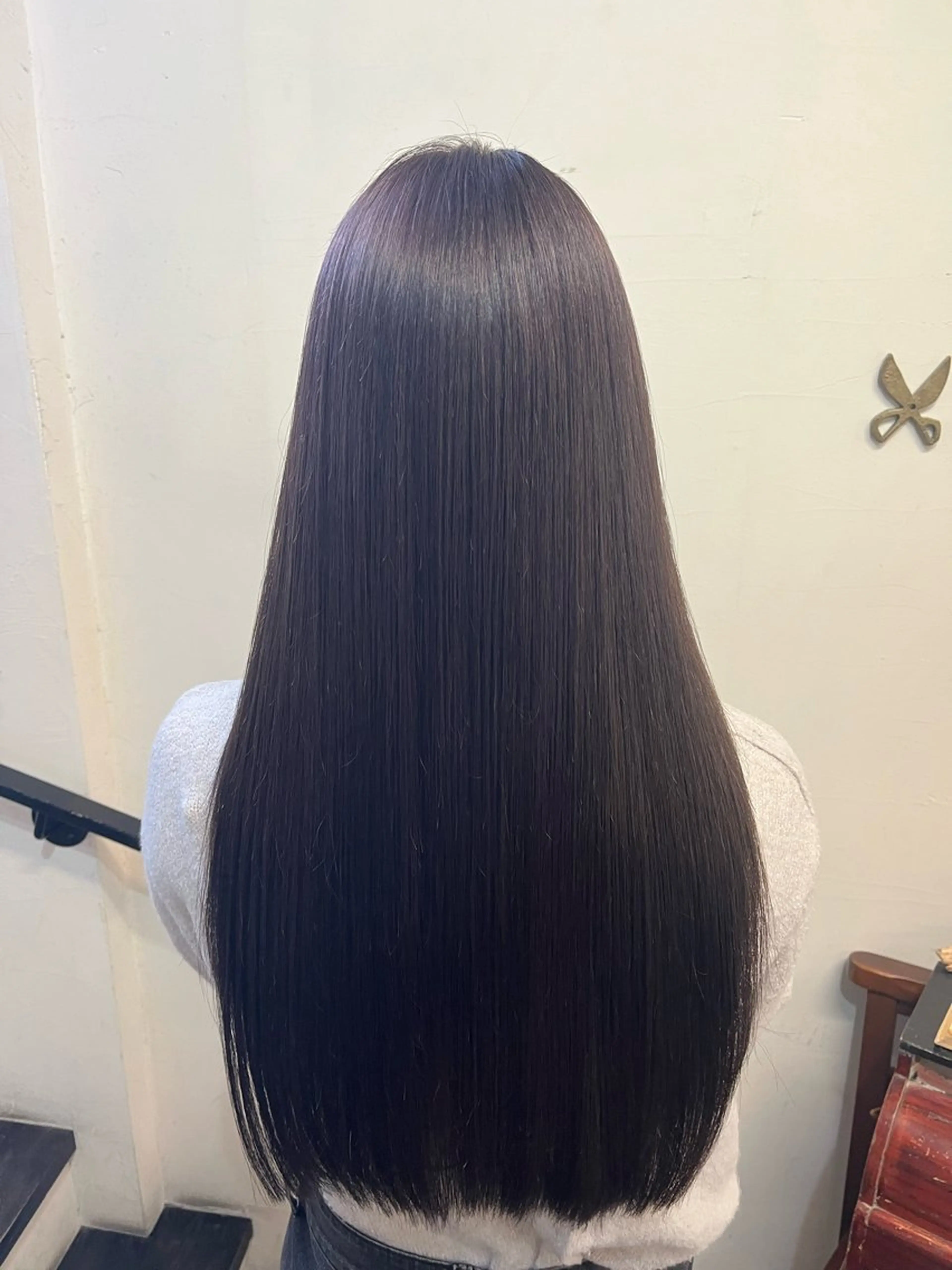 ロング ヘアカラー トリートメント na tsukiのヘアスタイル