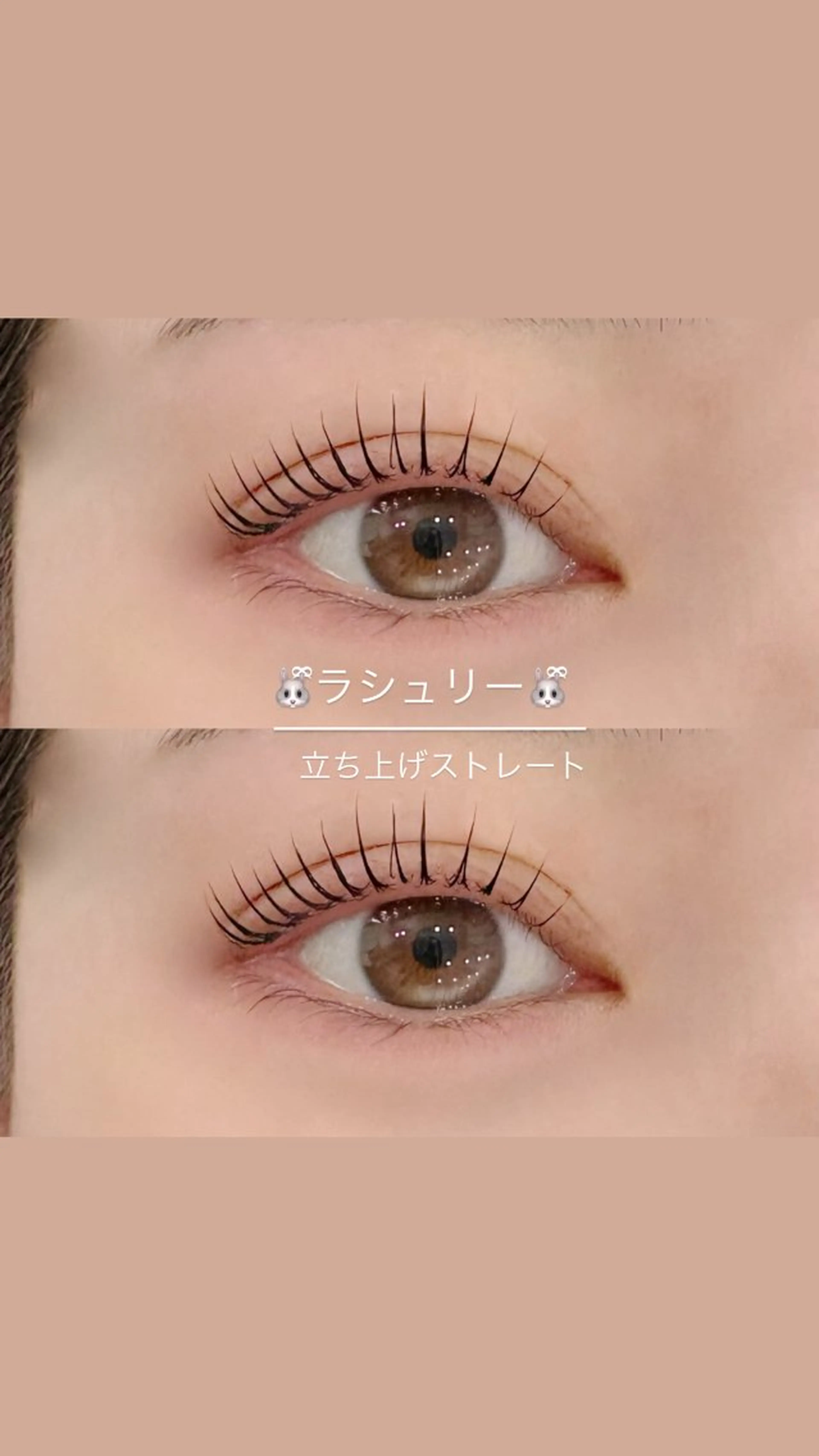 【まつげパーマ★立ち上げ×ストレート】  ラシュリー ￥3480の写真