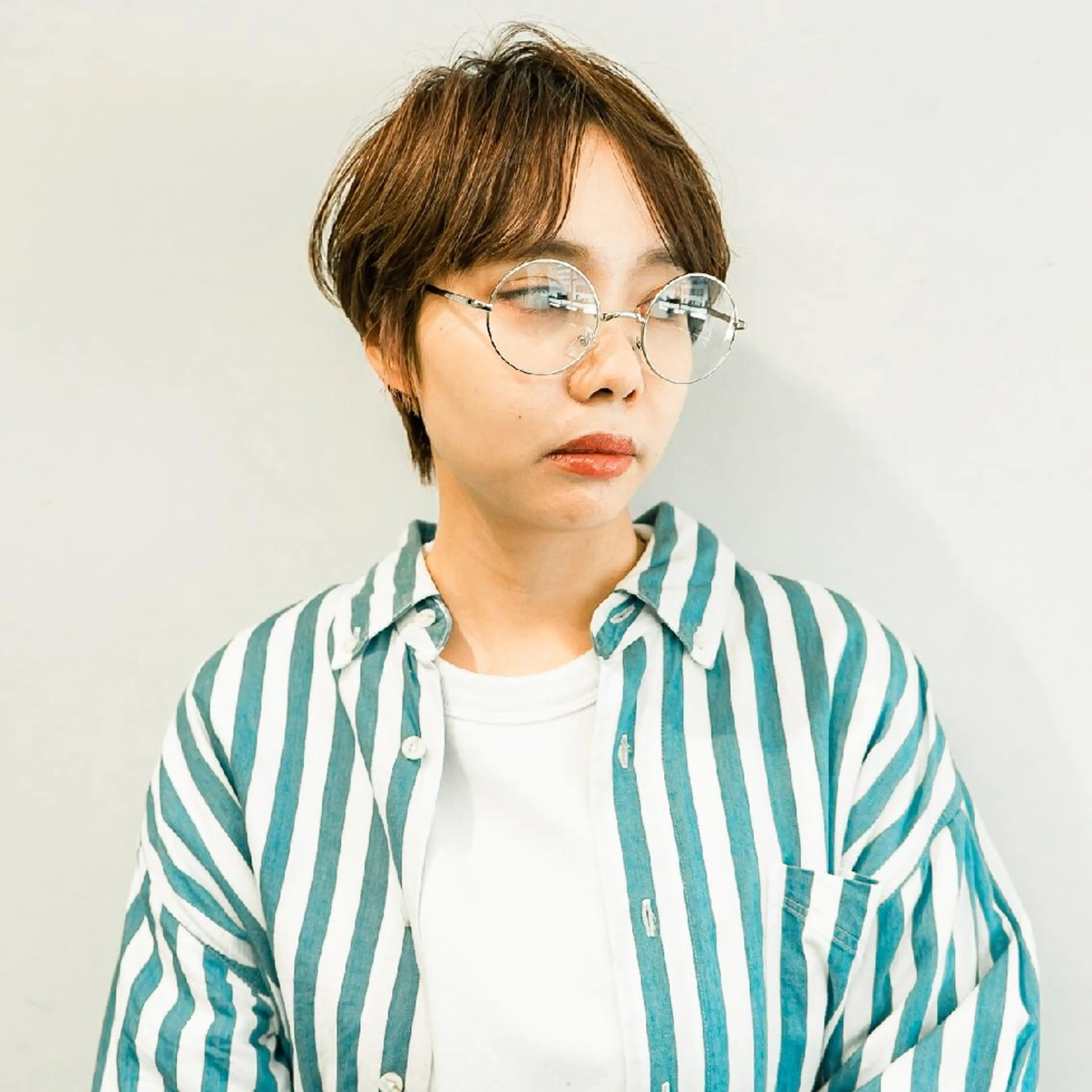 ショート ショートボブ ボブ ショートヘア 天王寺髪質改善なら よしみさん✨のヘアスタイル