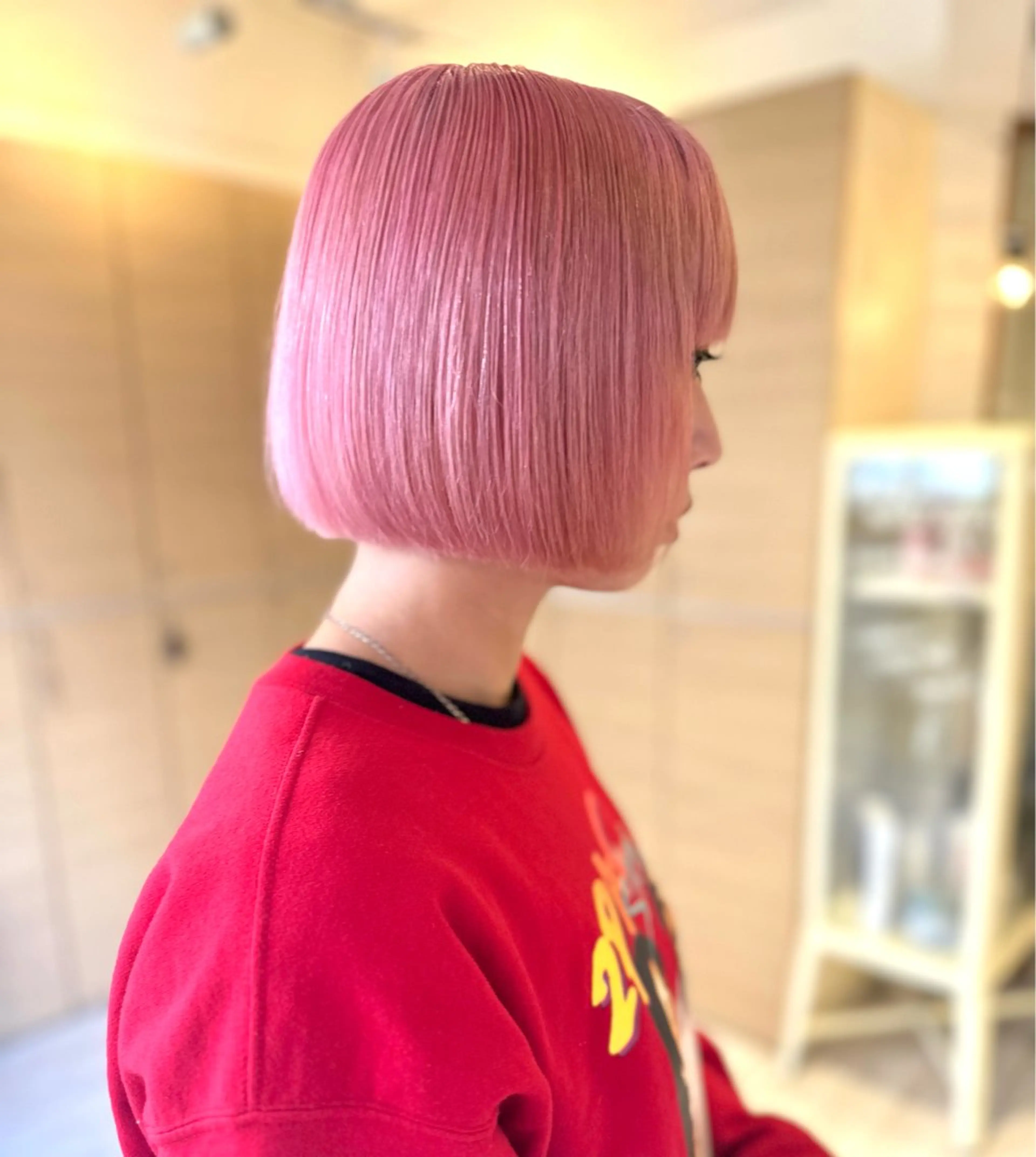 カラー R 横浜【アール】所属・ハイトーン/韓国 ヘア　momo˚✧₊のヘアスタイル