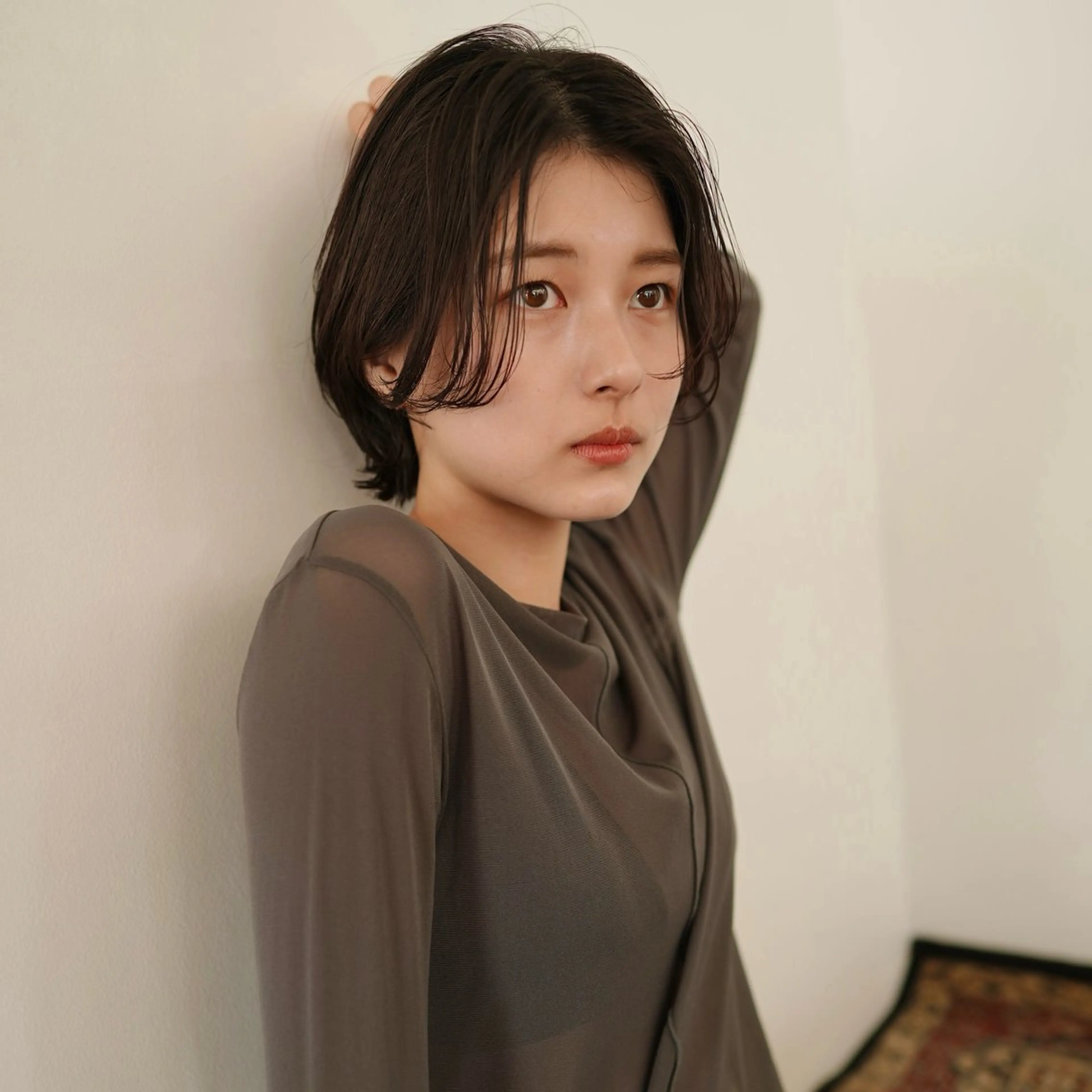 ミディアム カラー パーマ ミディアムパーマ カット パーマ OLSEN D.B.A BALLOON HAIR所属・表参道OLSEN✂︎ nanamiのヘアスタイル