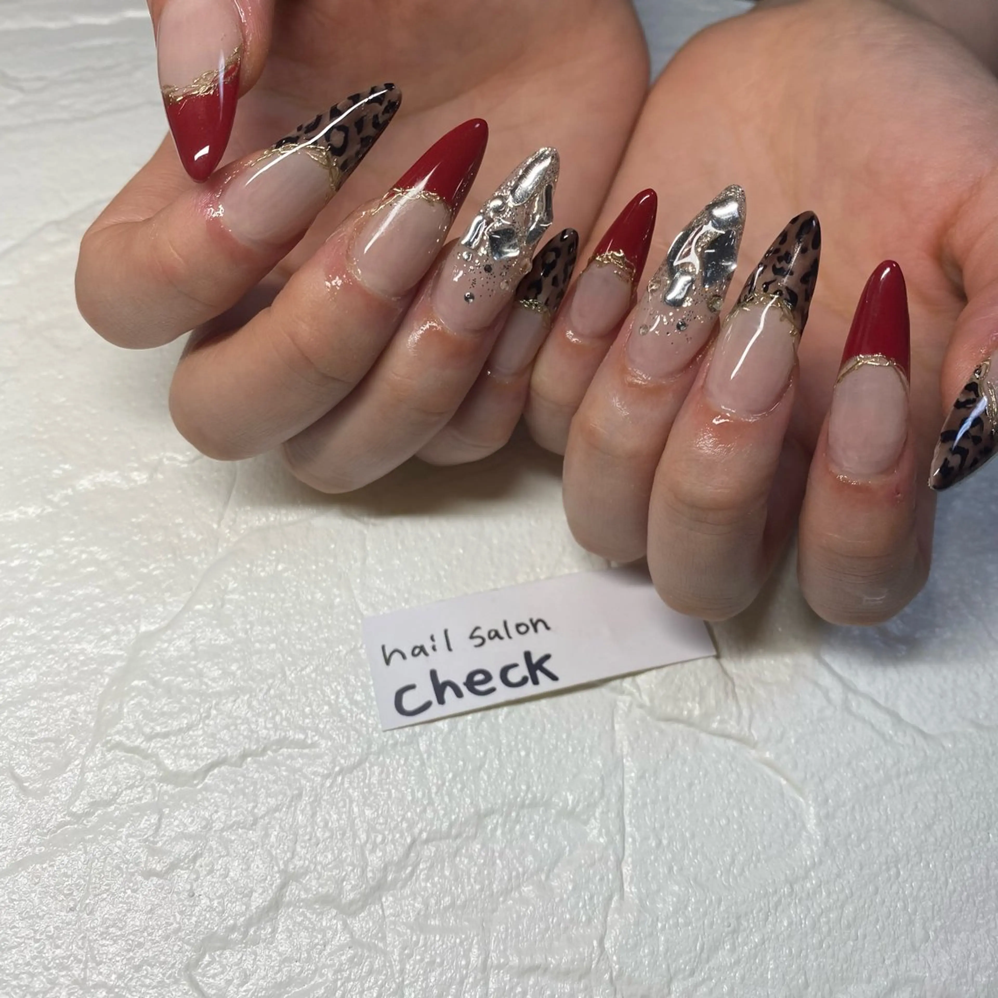 ネイル アートネイル ニュアンスネイル スカルプネイル 春ネイル 夏ネイル ハンドネイル ーCHECKー ちあきのネイルデザイン