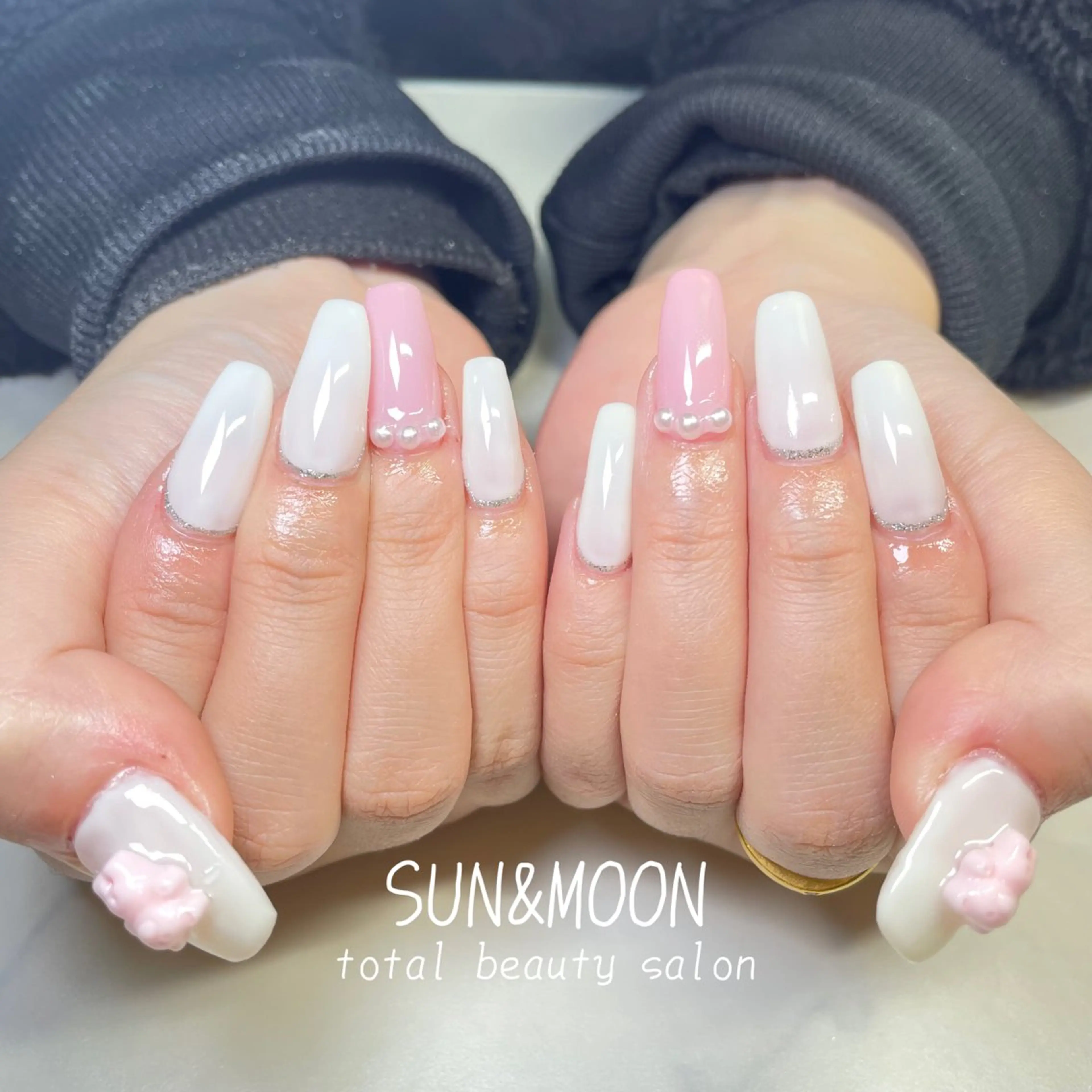 ネイル ネイルチップ ハンドネイル ハンドケア SUN&MOON所属・SUN&MOON REOのネイルデザイン