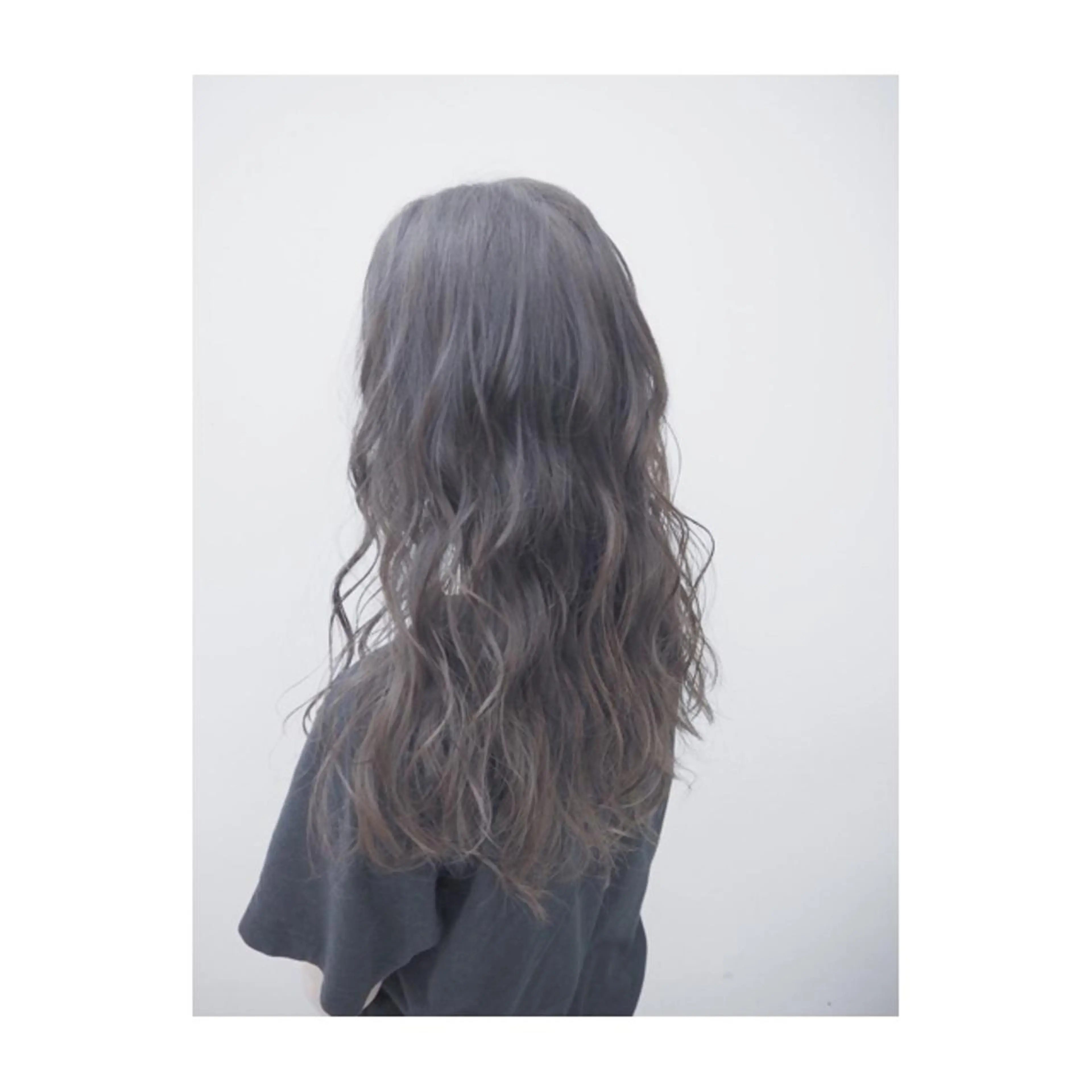 ロング カラー 永岡 鉄平のヘアスタイル