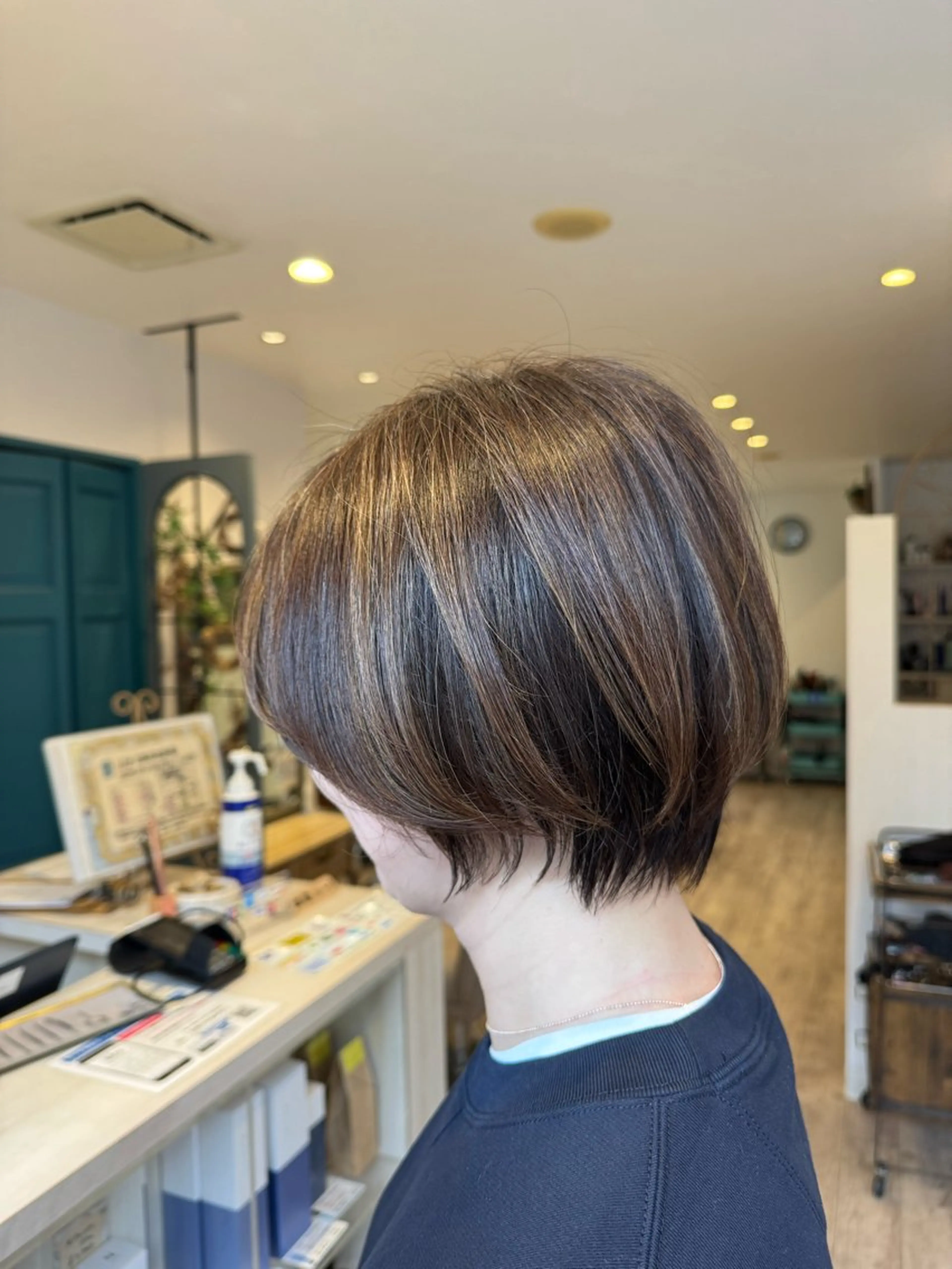 ショート カラー ito. little hair garden所属・赤間 飛鳥のヘアスタイル