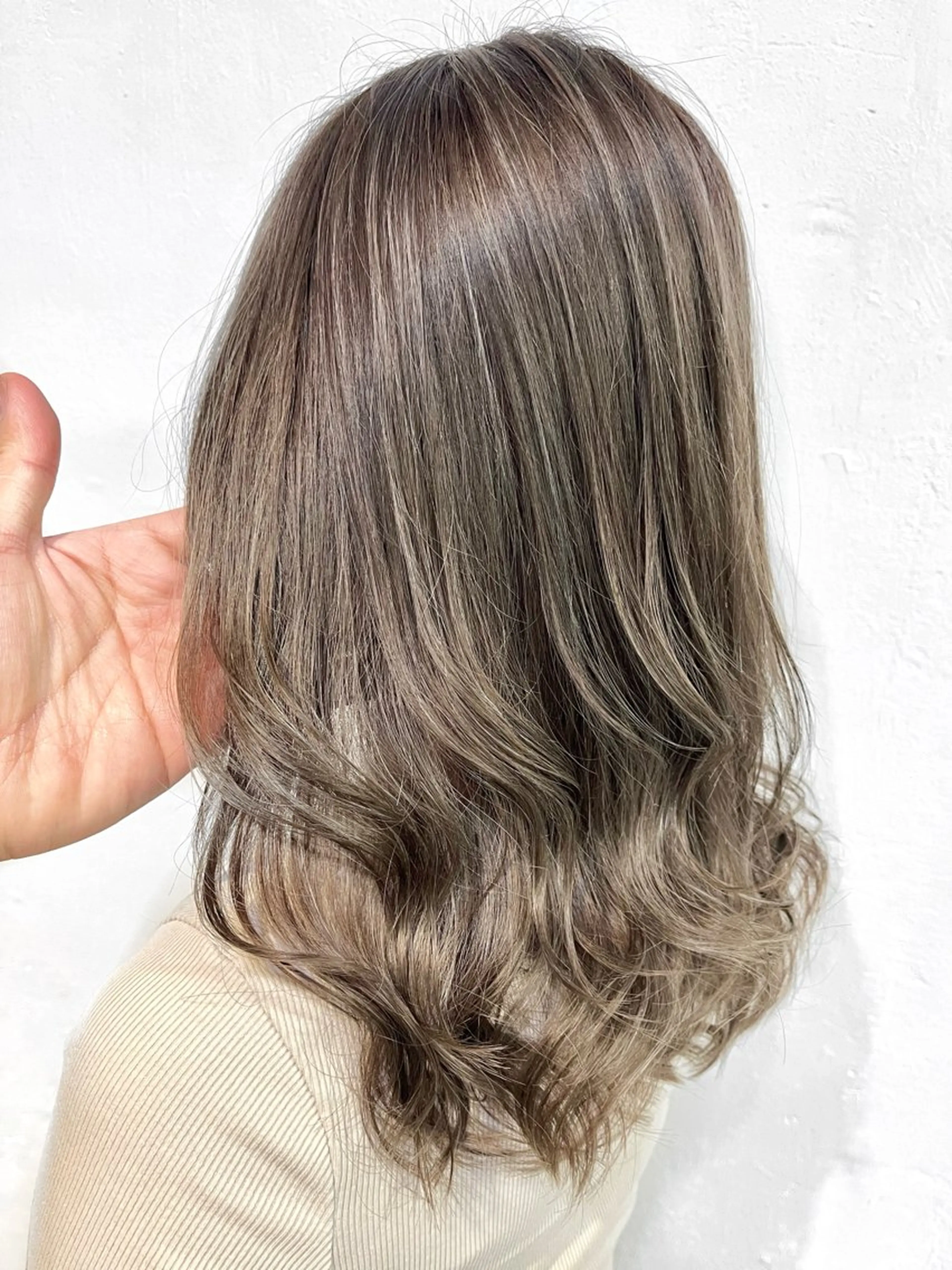 セミロング カット ヘアカラー トリートメント ヘッドスパ ヘアセット 🌿海外Style・ KOHEIのヘアスタイル