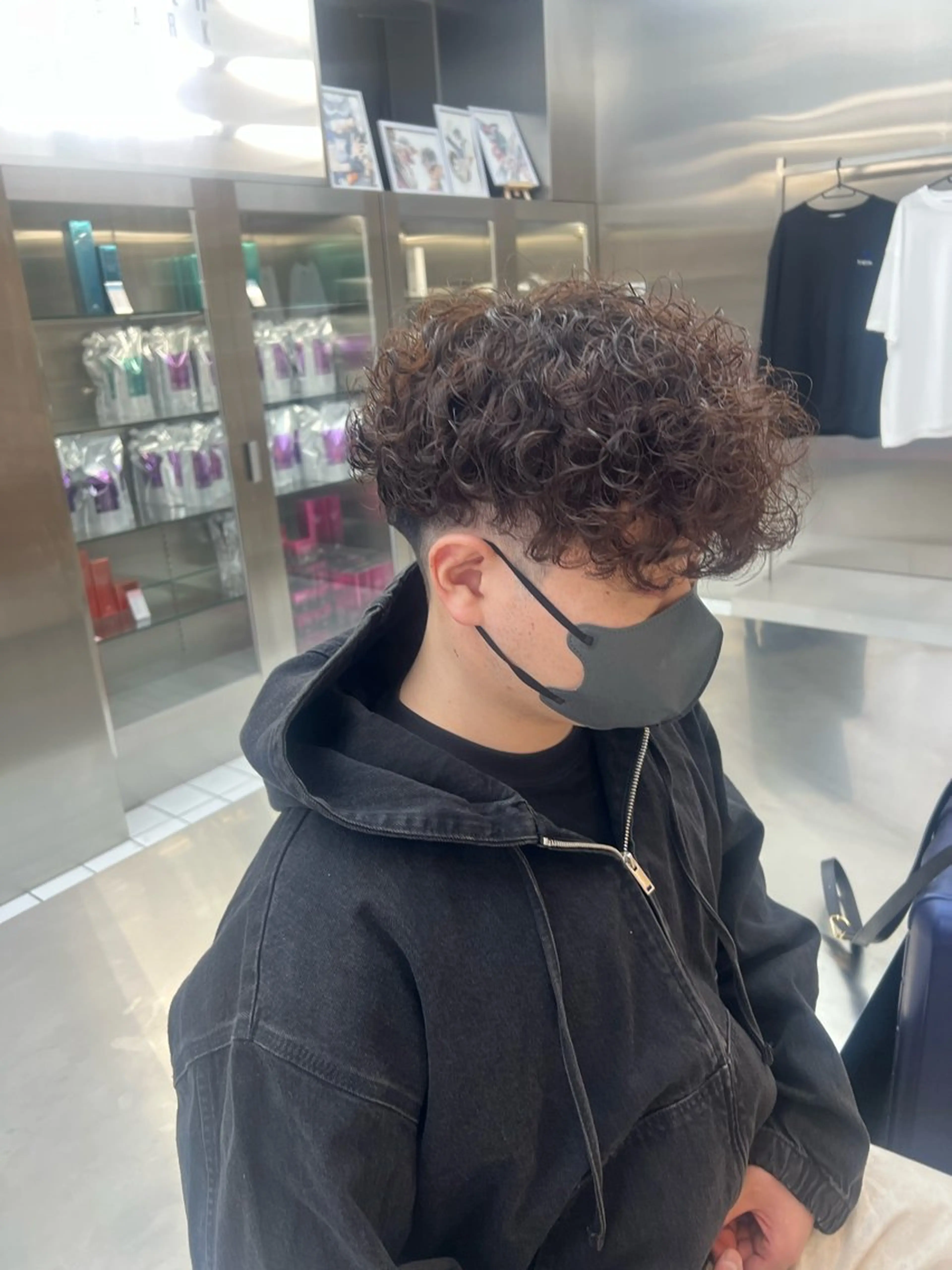 パーマ メンズ fifth PARK所属・fifth PARK HIN★T★のヘアスタイル