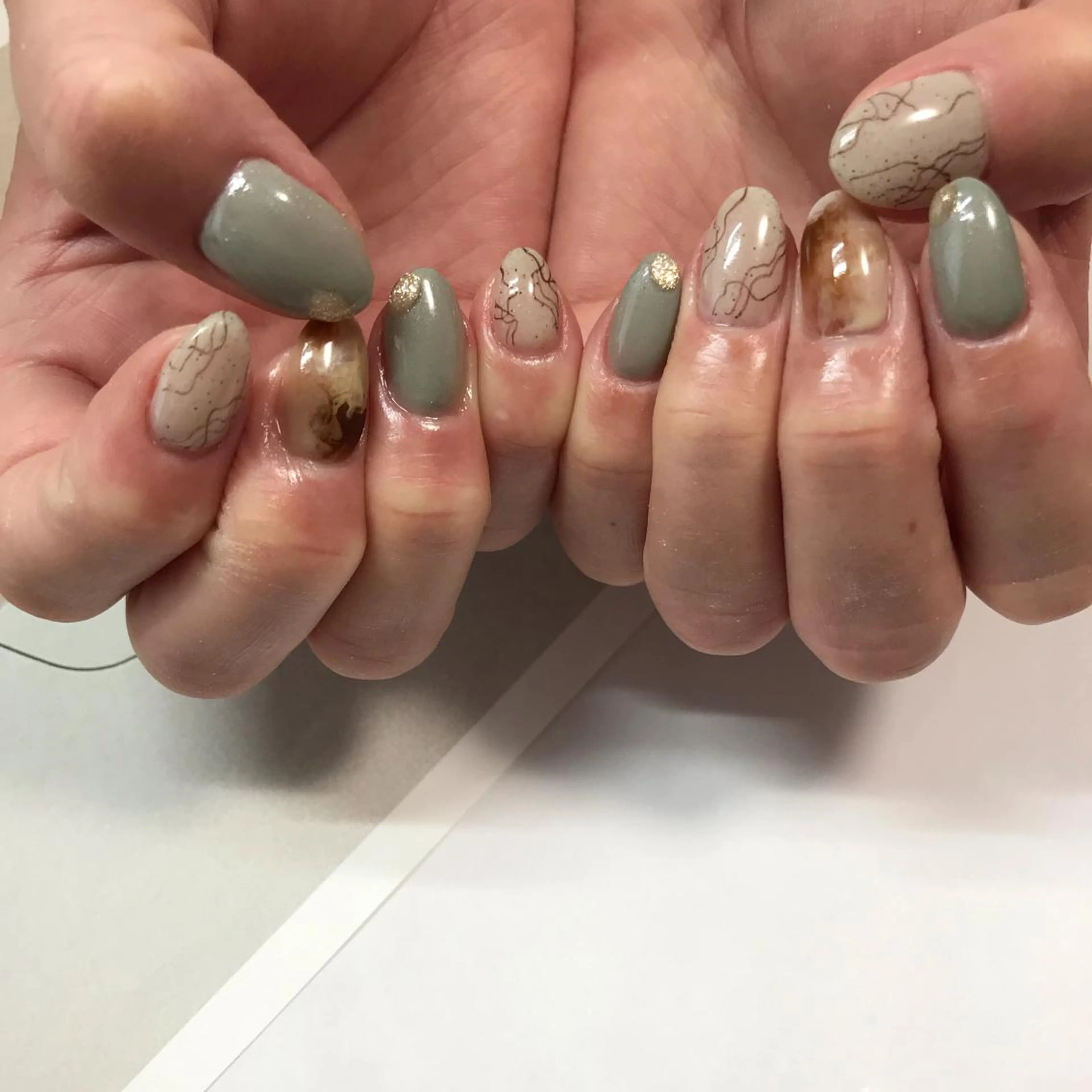 ネイル ハンドネイル 近藤 恵理のネイルデザイン