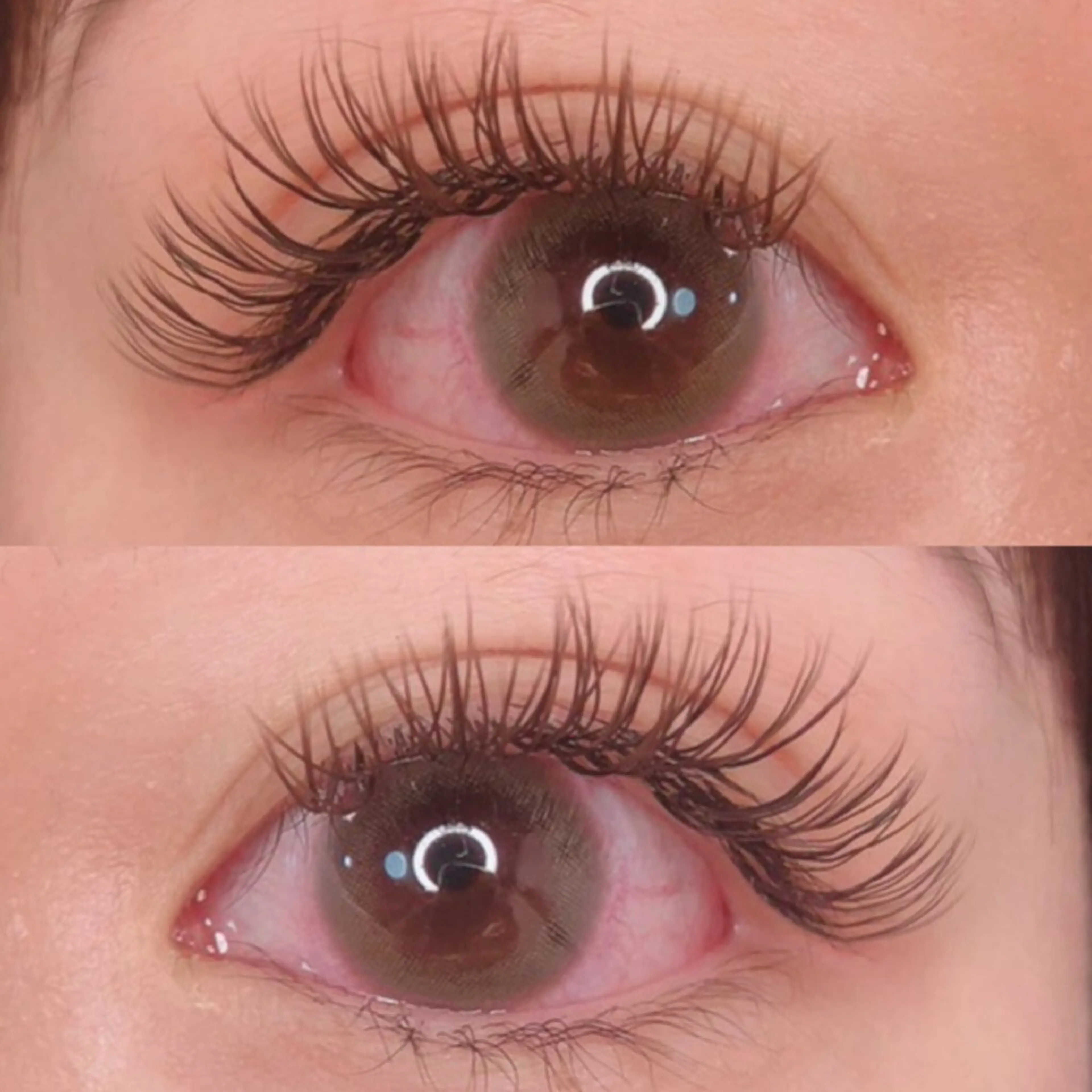 マツエク・マツパ カラーマツエク マツエク linda ABEのマツエク・マツパデザイン