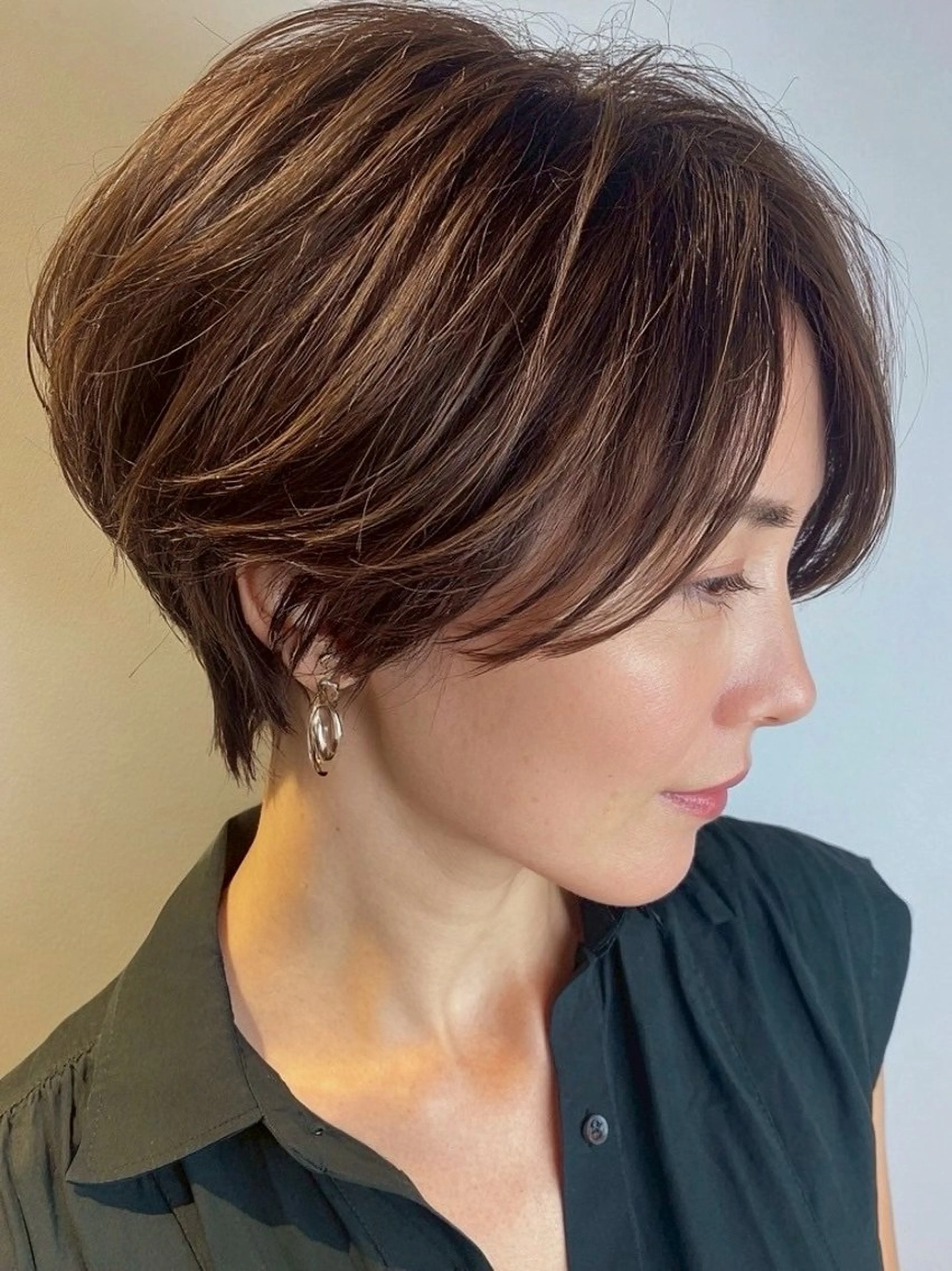 ショート トリートメント カット ヘアカラー トリートメント 大人ショート/鎌倉/ 似合わせ/不動のヘアスタイル