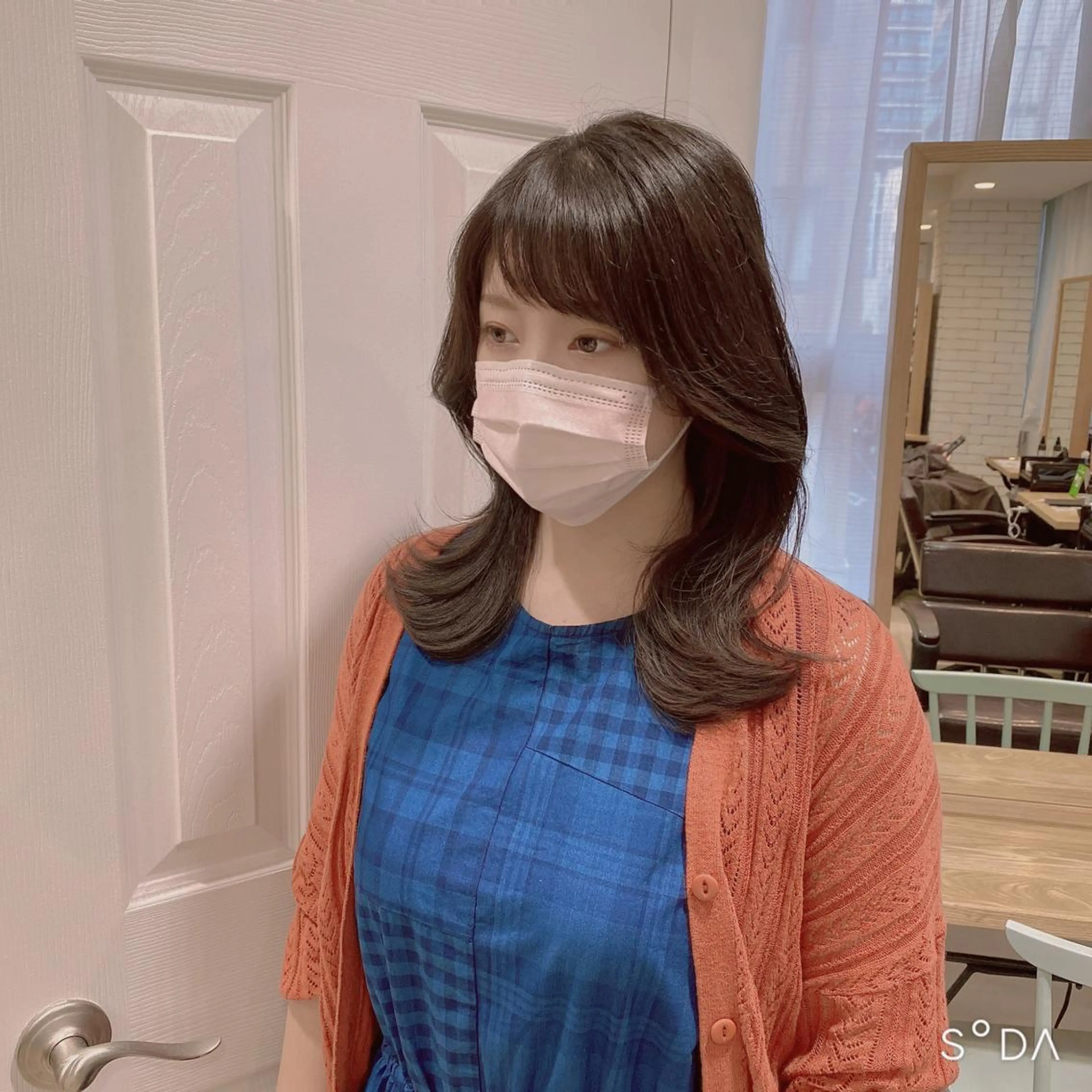 ミディアム カット トリートメント La paix所属・パーソナルカラー lapiax阿部のヘアスタイル