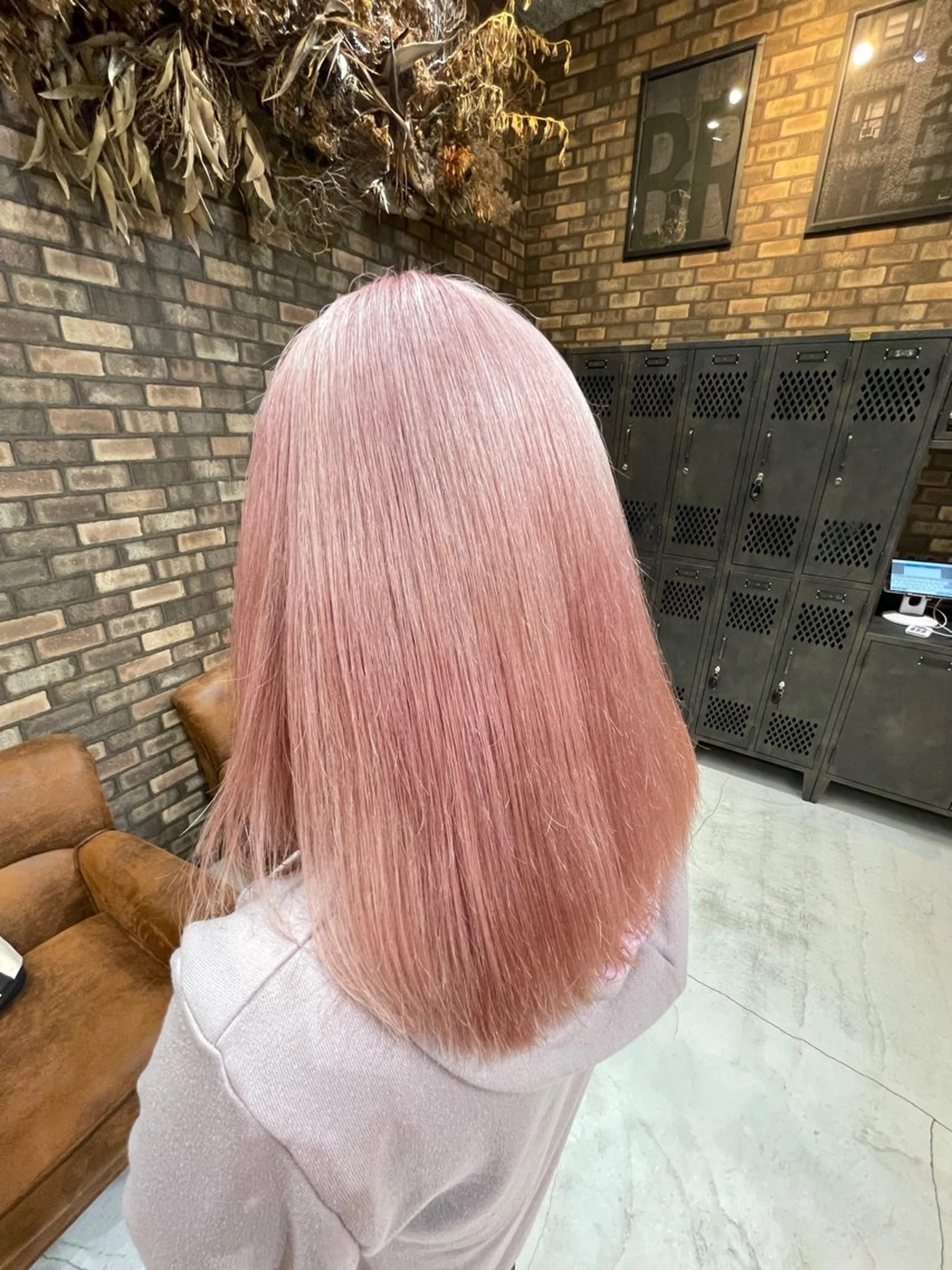 ミディアム カラー ✨ハイトーン✨ダブル カラー✨シバサキのヘアスタイル