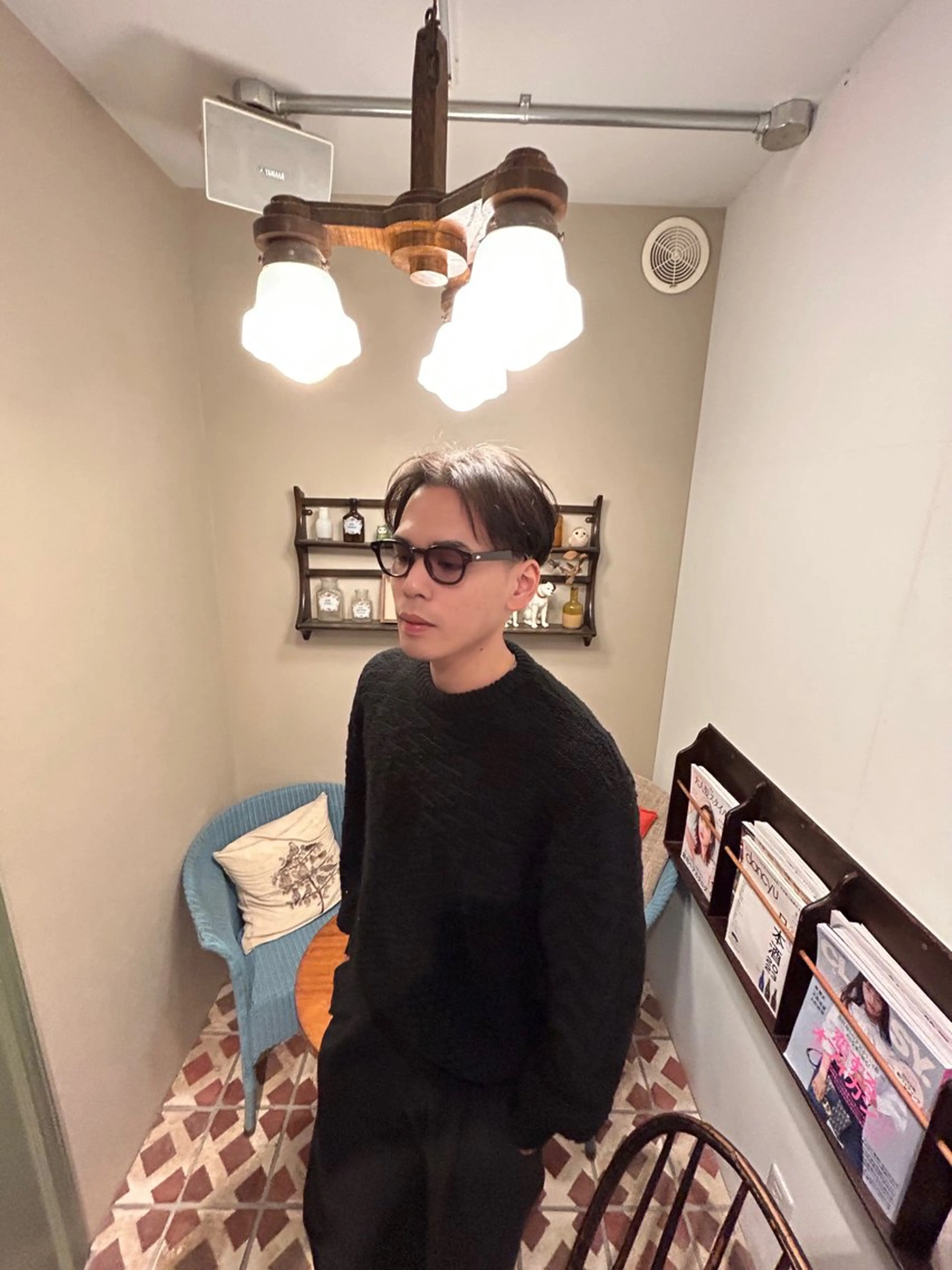 ショート カラー メンズ Masaki ブリーチカラーのヘアスタイル