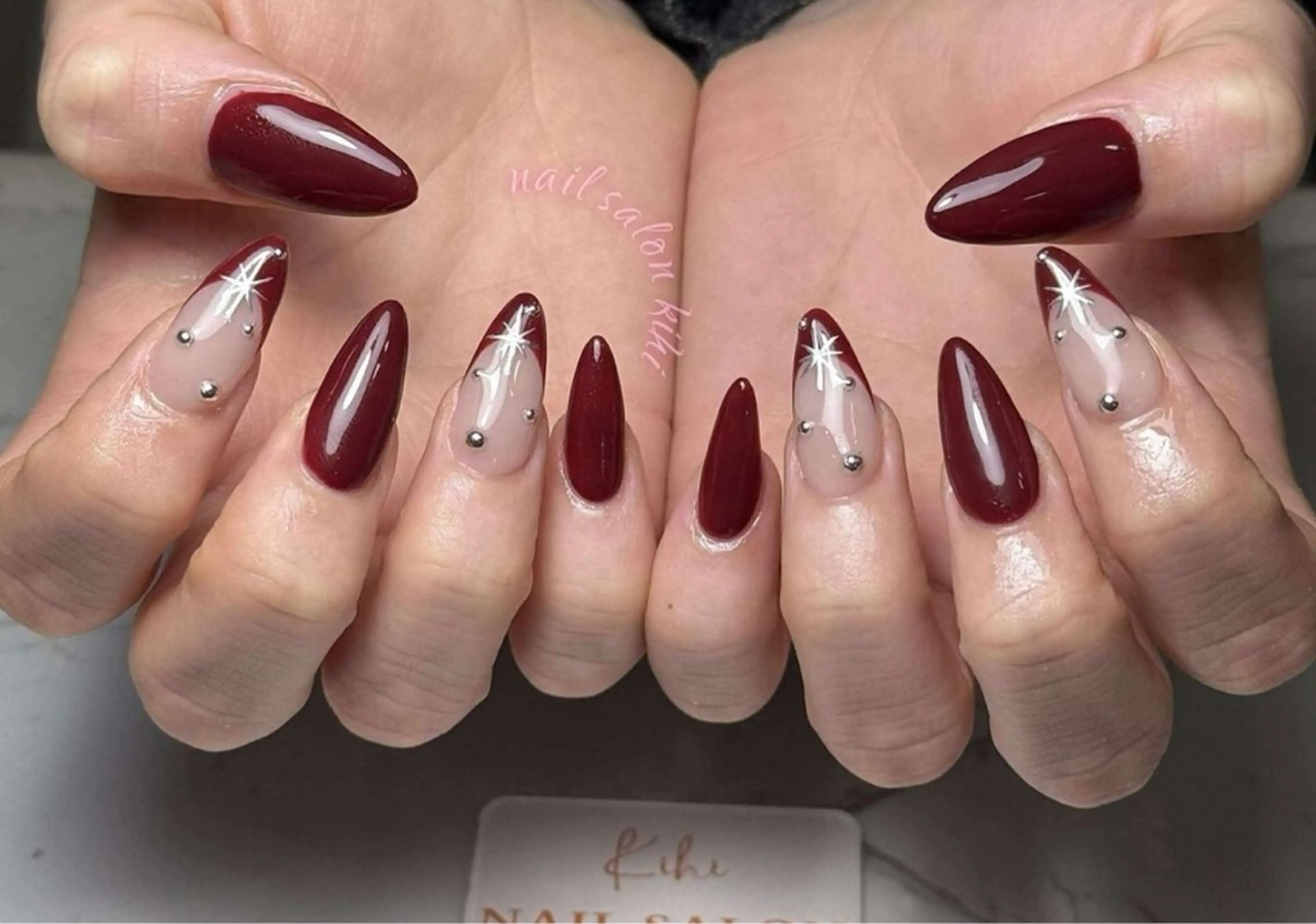 ネイル アートネイル フレンチネイル ジェルネイル グラデーション 韓国ネイル Nail Salon kihi大塚店のネイルデザイン