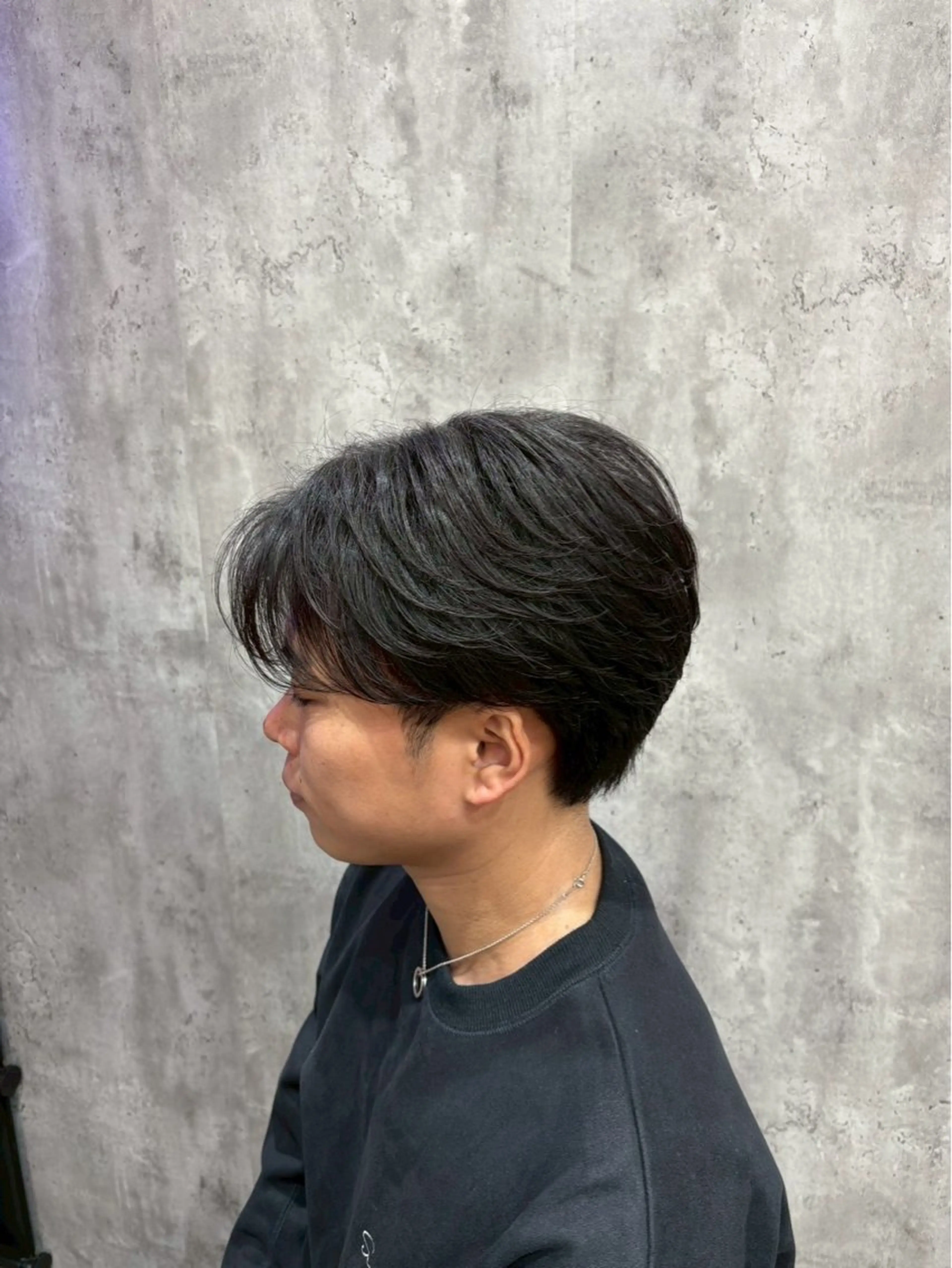 メンズ ヘアセット 🇰🇷メンズサロン DIO金井蒔士のヘアスタイル