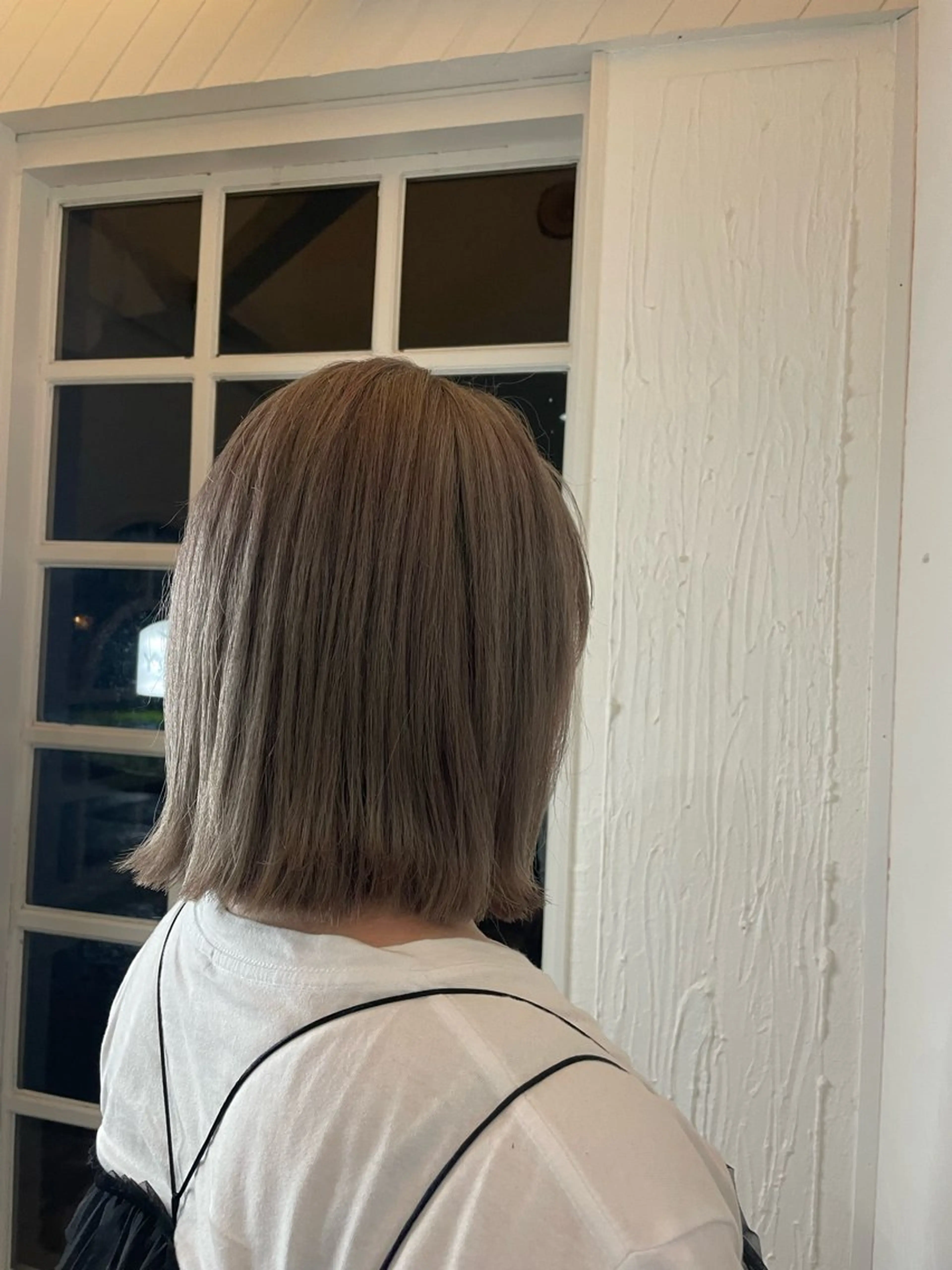 ミディアム カラー イースブルー丸亀所属・弥祝 minoriのヘアスタイル