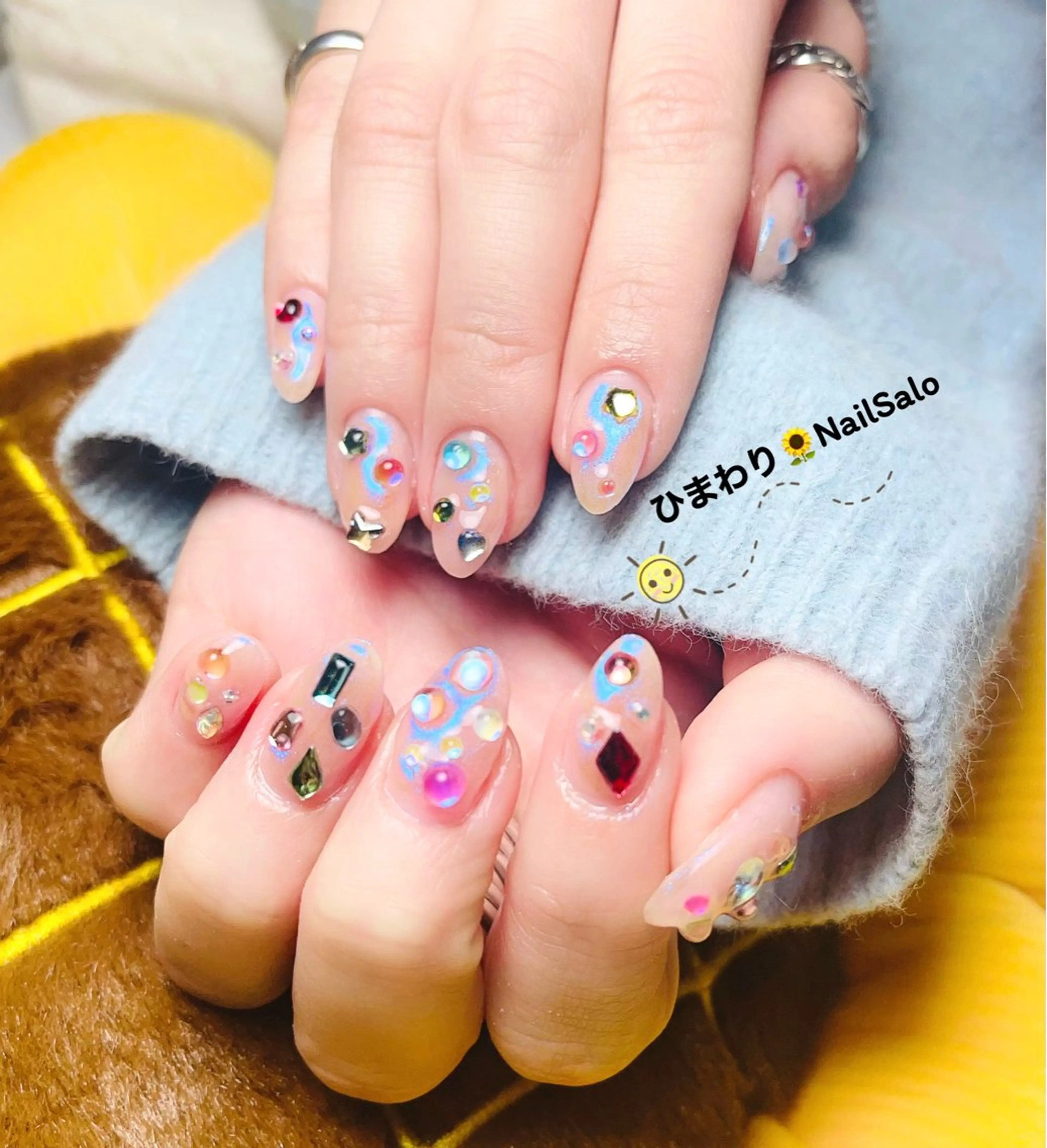 ネイル ゆゆ 🌻ひまわりサロンのネイルデザイン