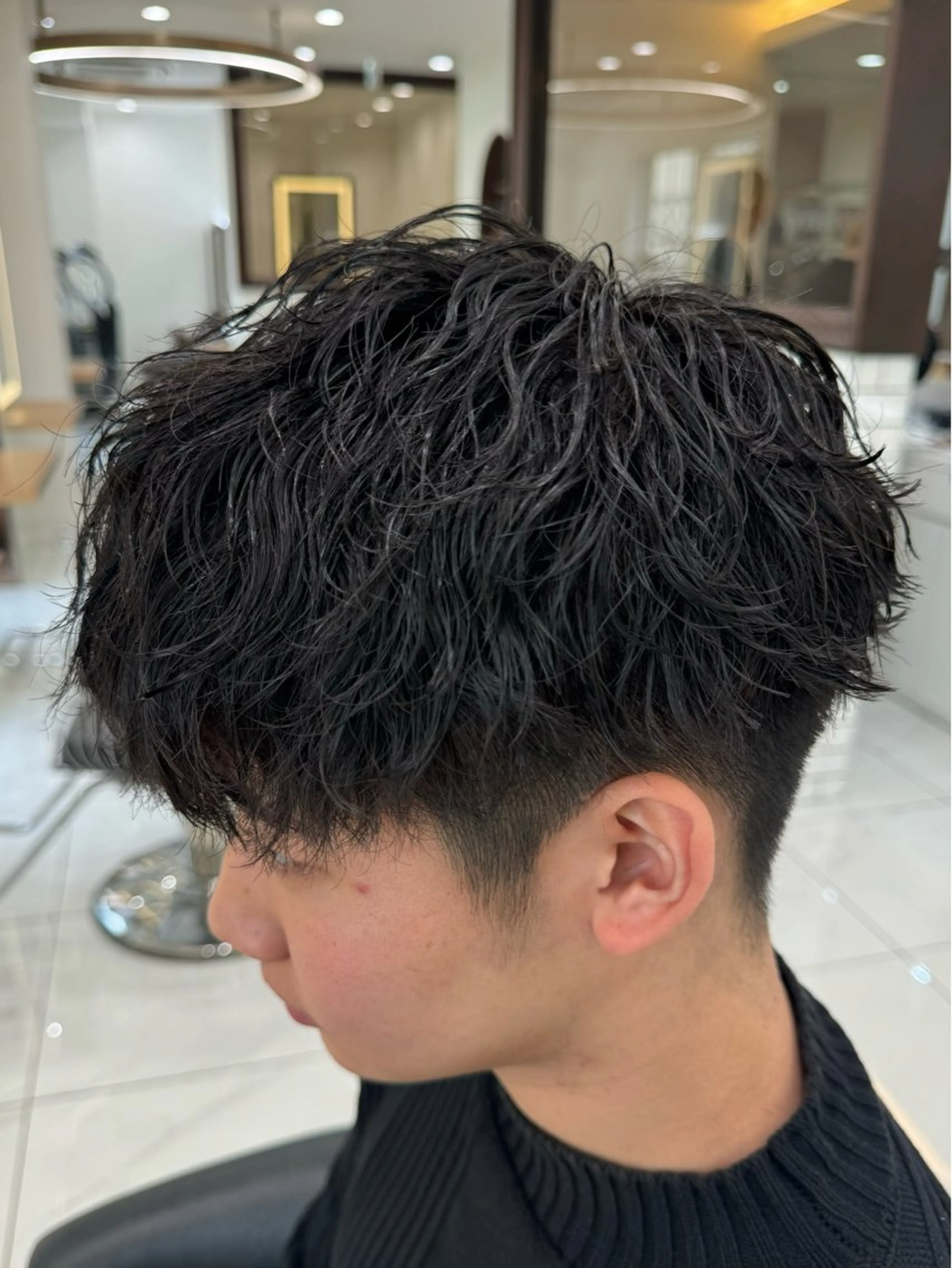 パーマ Miyu's所属・juri .のヘアスタイル