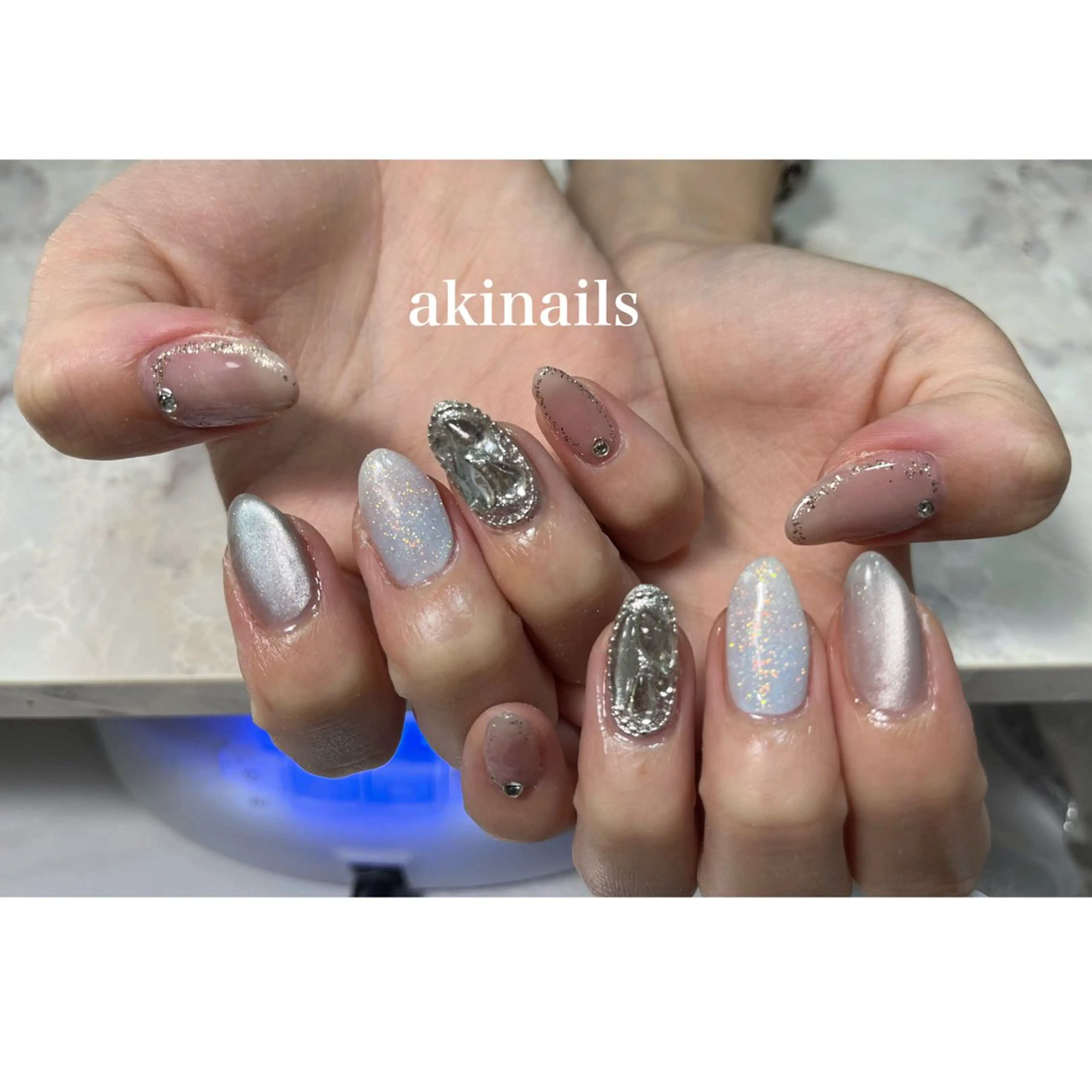 ネイル aki nailsのネイルデザイン