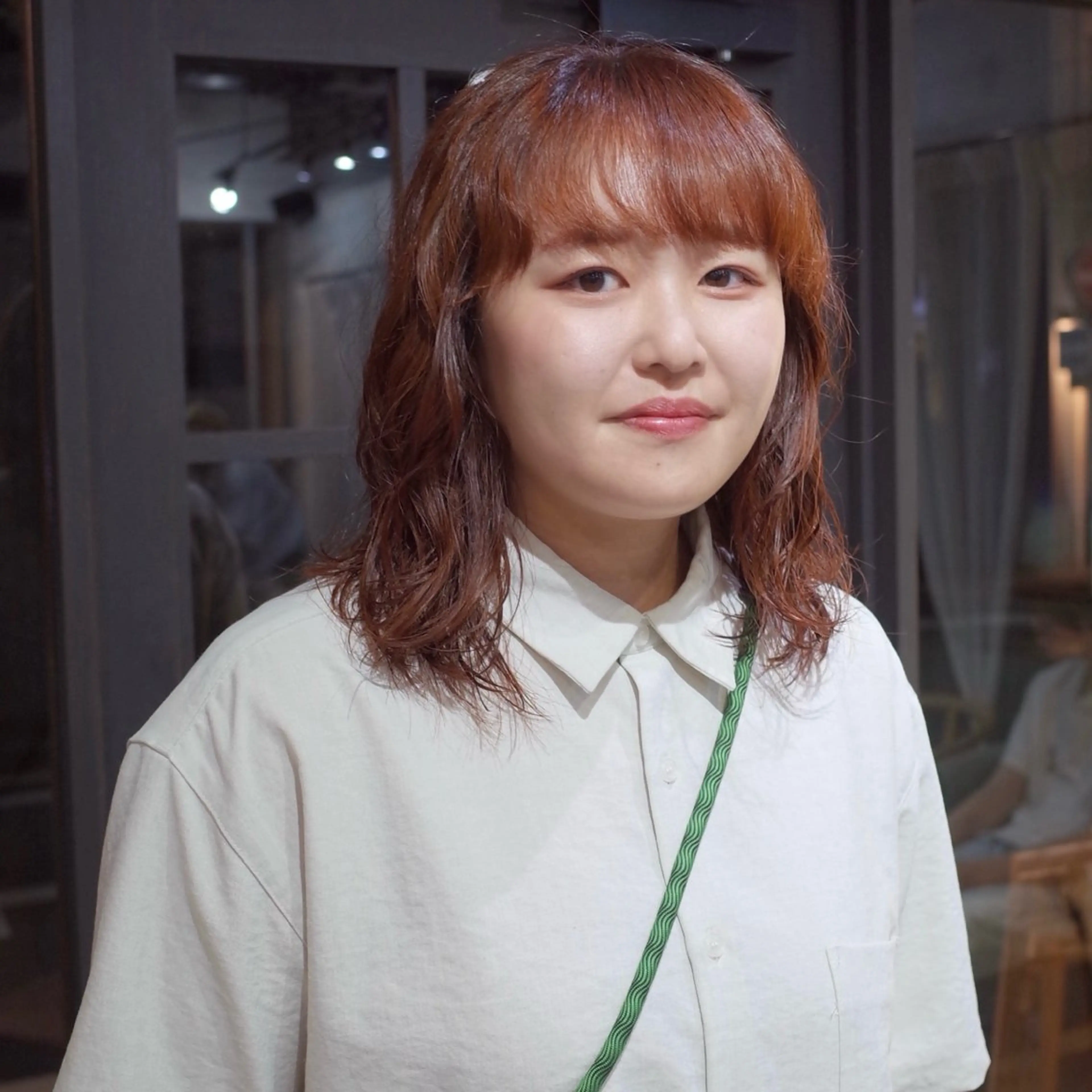 ミディアム fon所属・カラーモデル fon▶山田 悠華のヘアスタイル