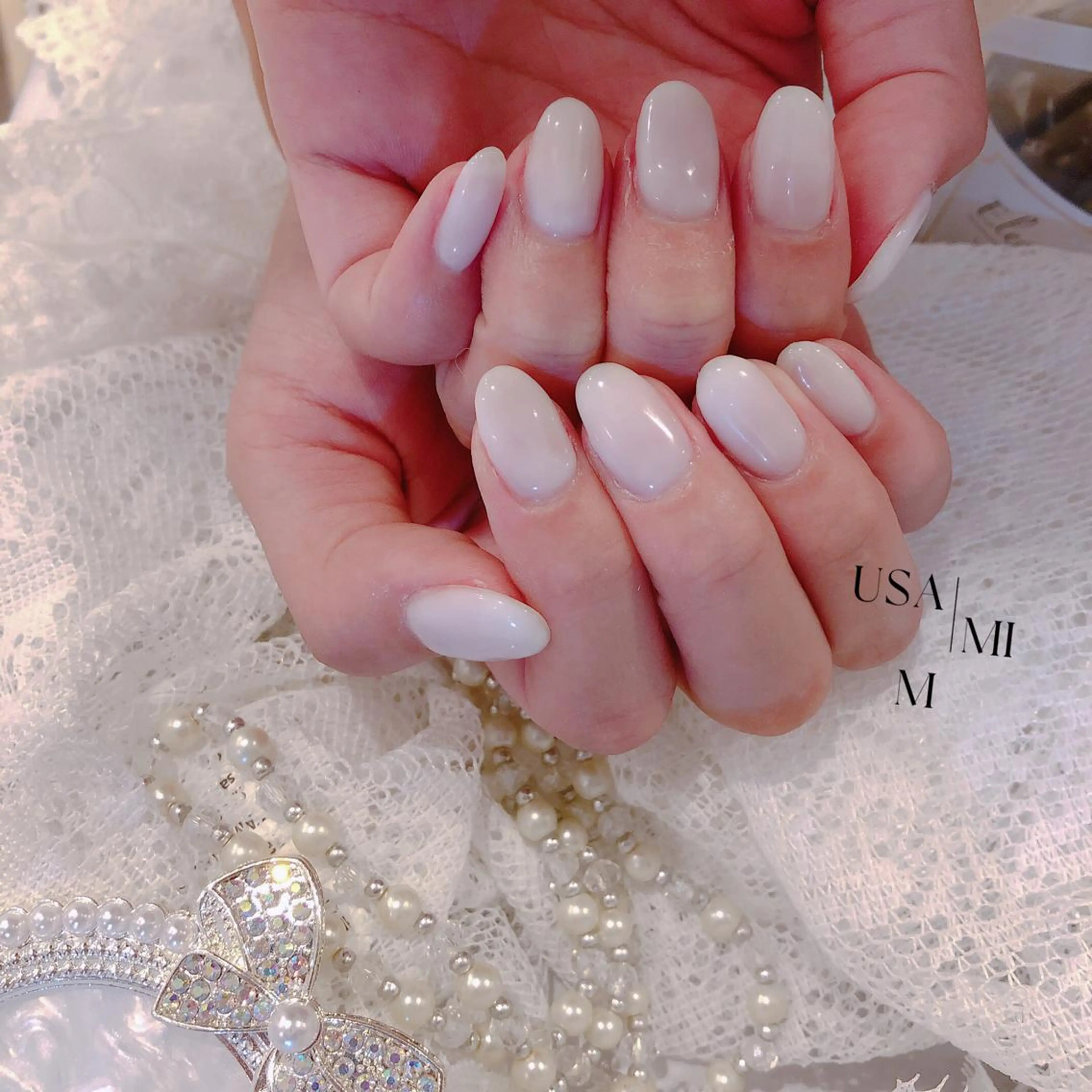 ネイル ハンドネイル USAMiMi 🐰💕のネイルデザイン