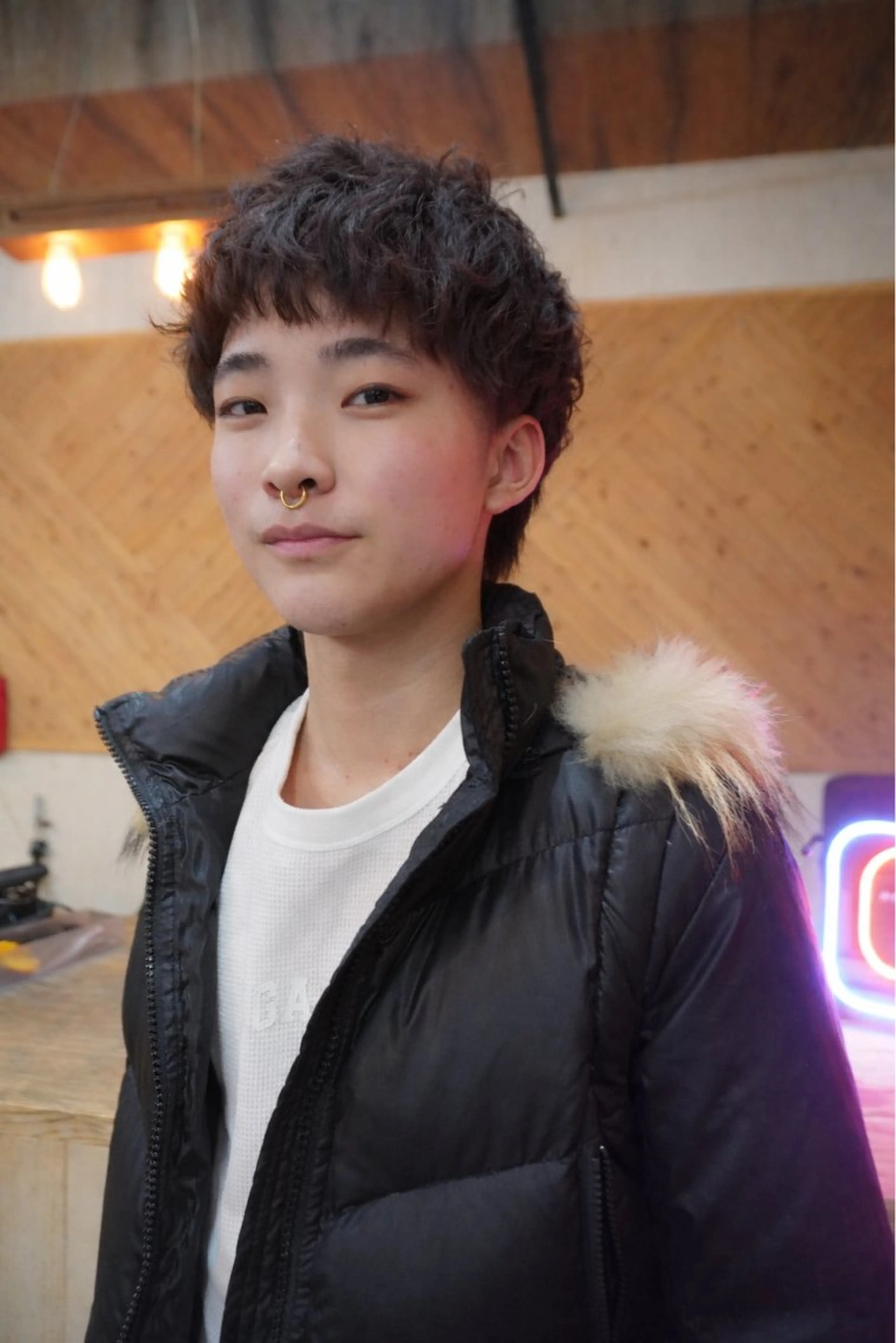 ショート パーマ メンズ パーマ KENSHIN メンズパーマのヘアスタイル