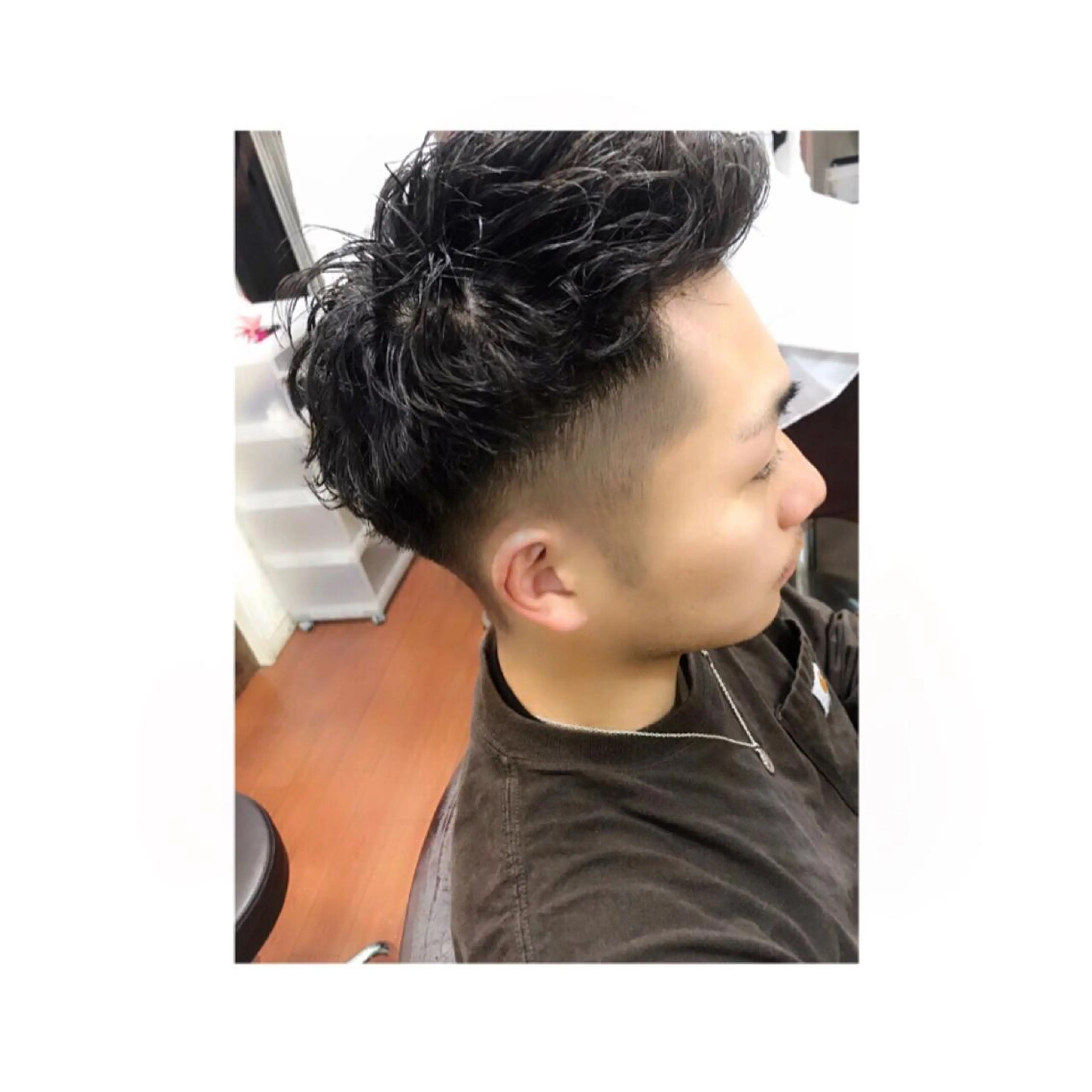 パーマ メンズ ヨシダ トオルのヘアスタイル