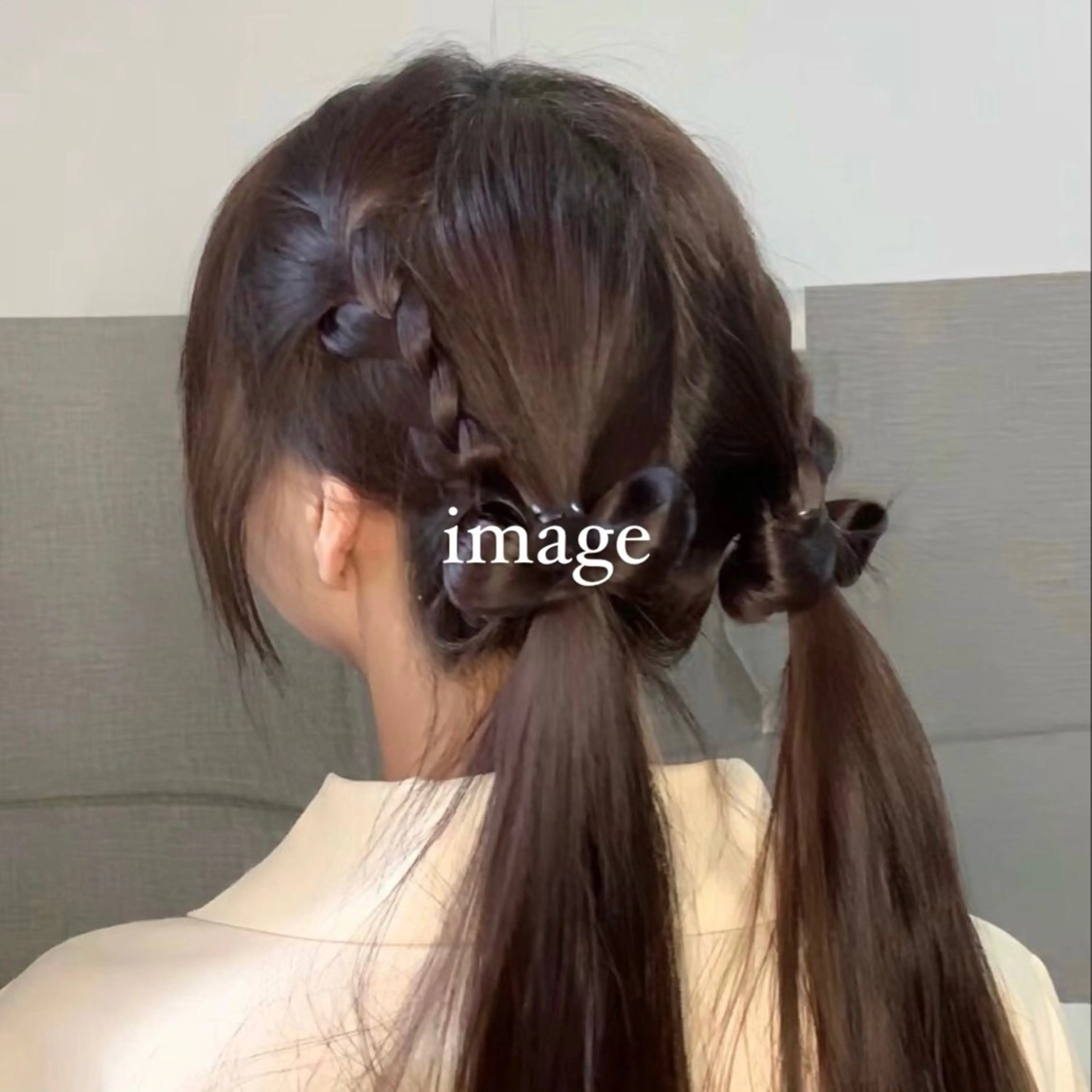 ロング ヘアアレンジ 🐈‍⬛カチモリ/暖 色/𝐌𝐢𝐤𝐮のヘアスタイル