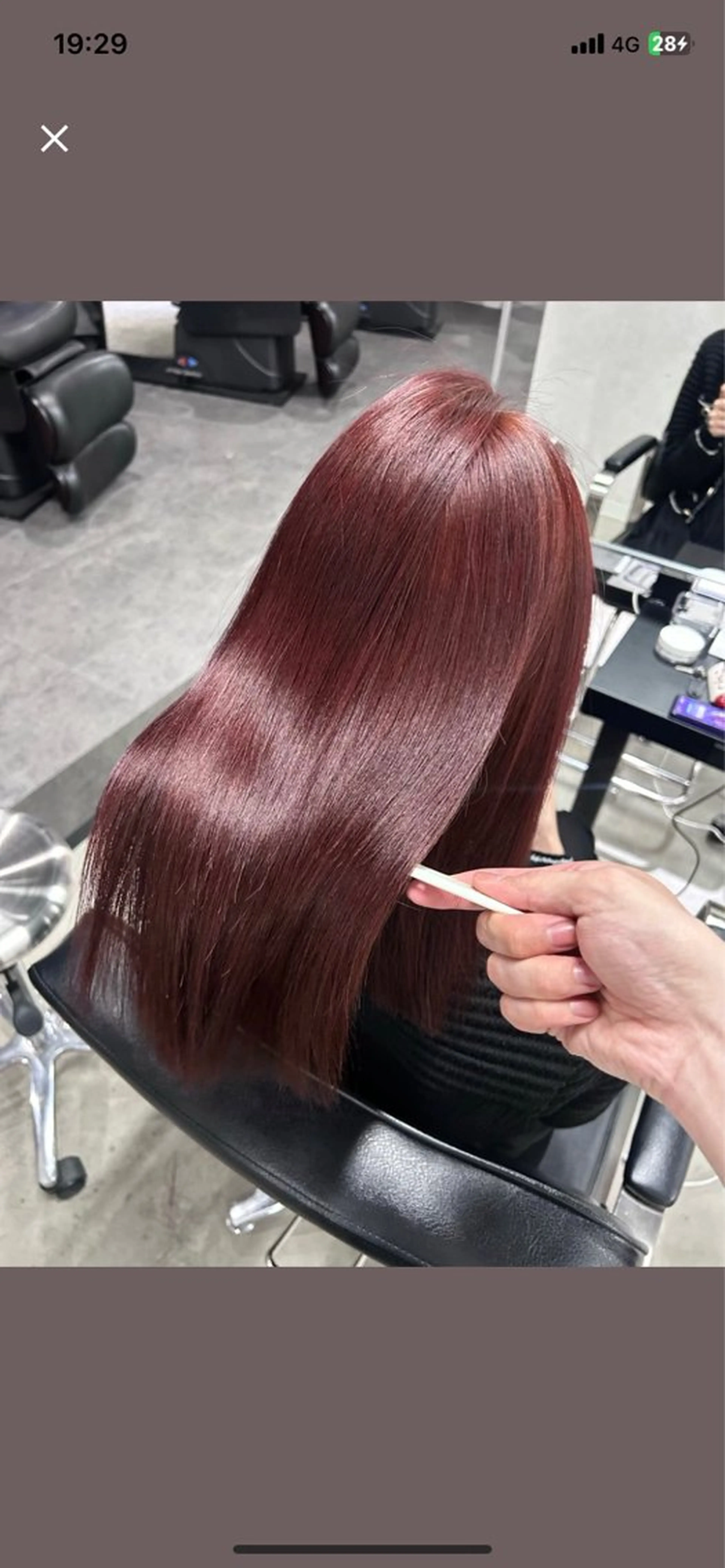 セミロング カラー トリートメント ヘアカラー トリートメント トレンドスタイル/ ワンホン/YURIのヘアスタイル