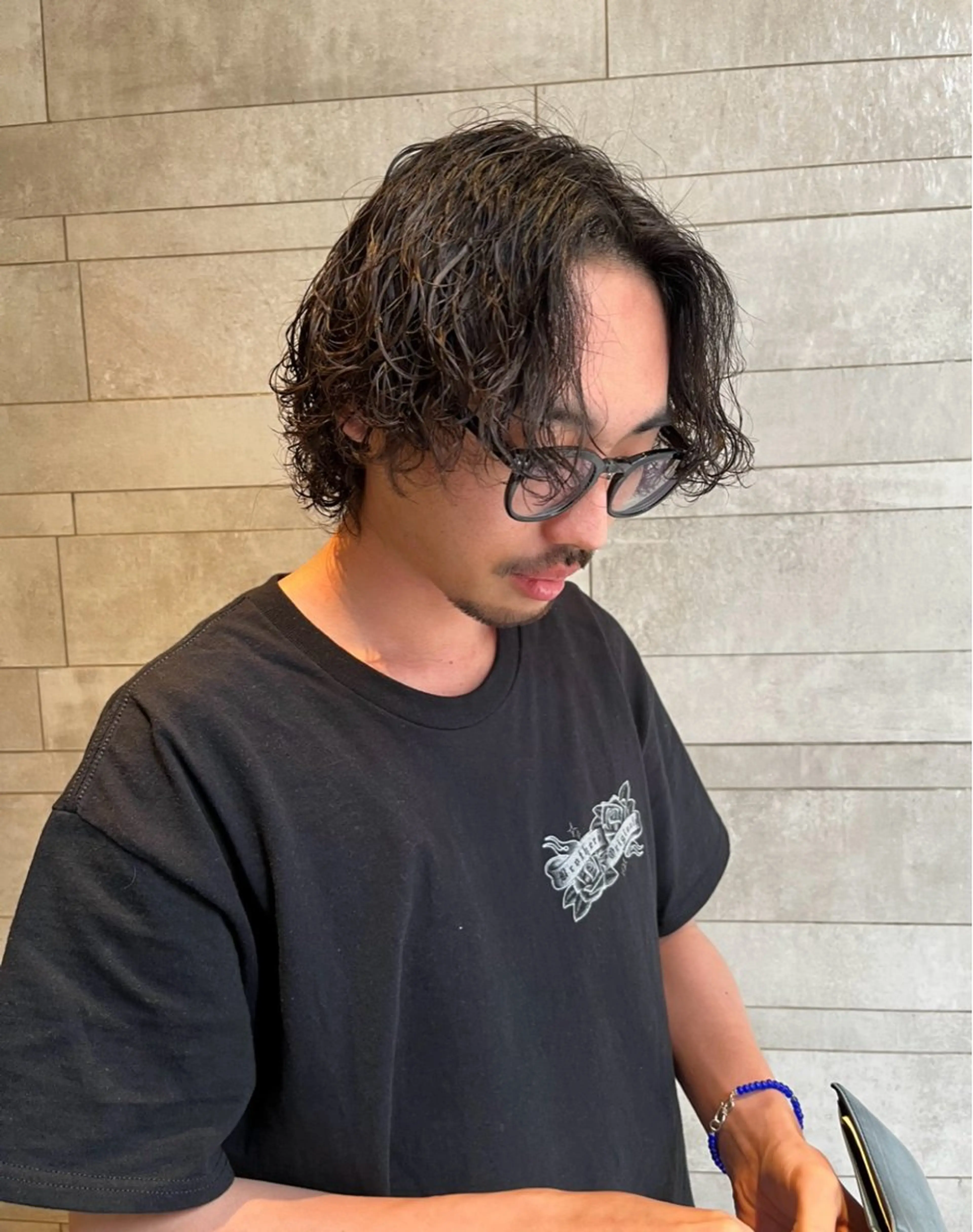 無造作パーマ！の写真