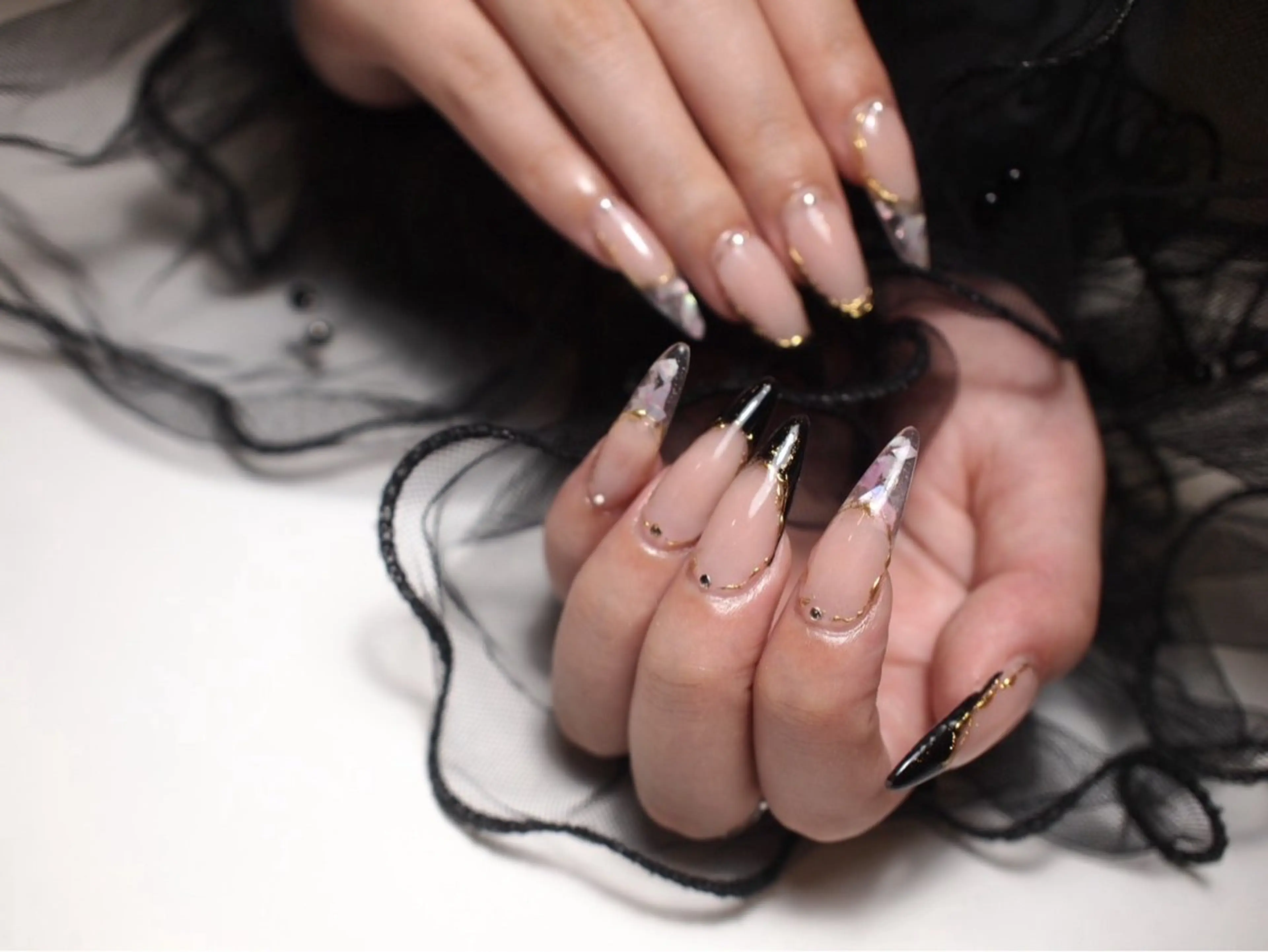 ネイル アートネイル フラワーネイル フレンチネイル ミラーネイル スカルプネイル 【ORGAN】 nailのネイルデザイン