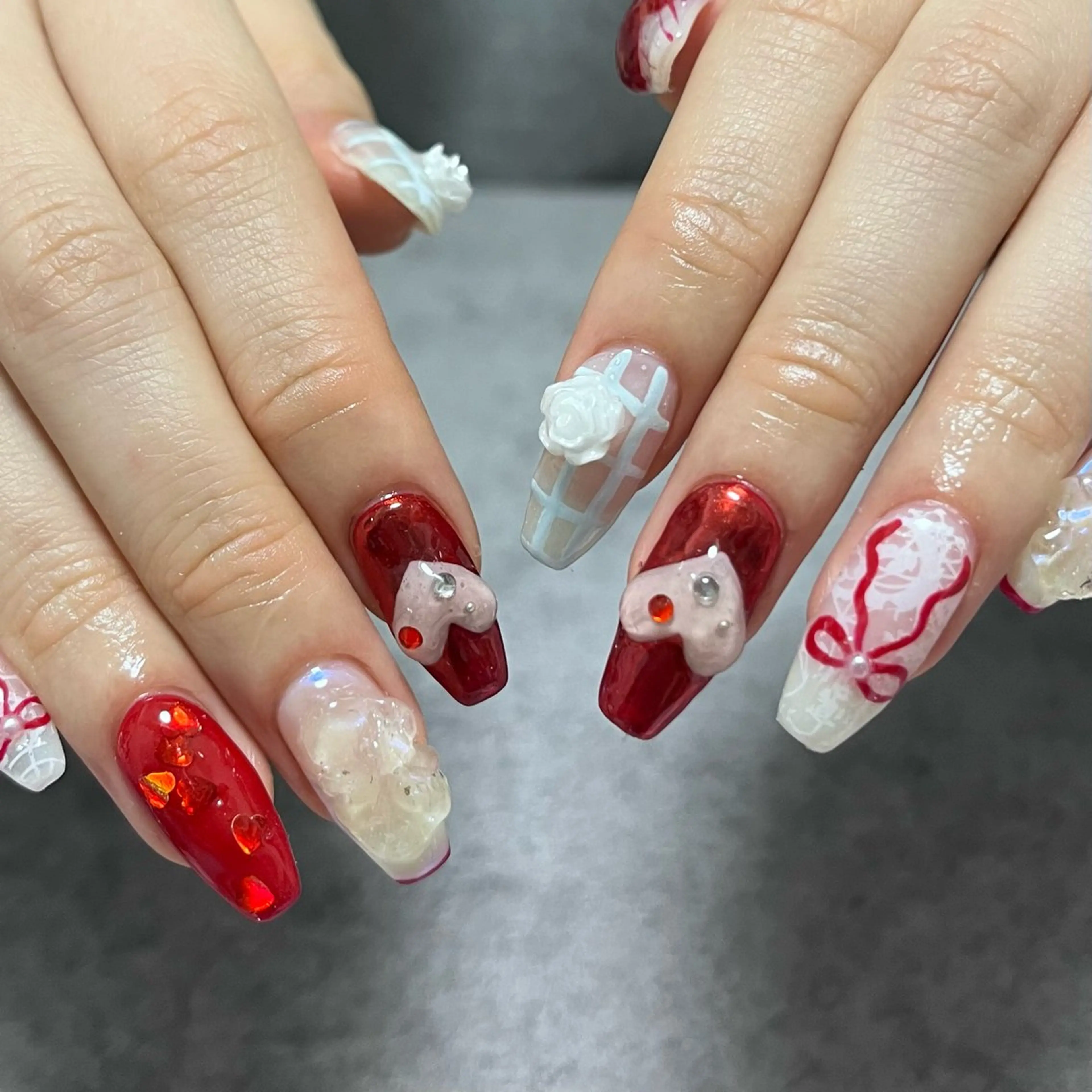 ネイル kuu .⋆𝜗𝜚のネイルデザイン