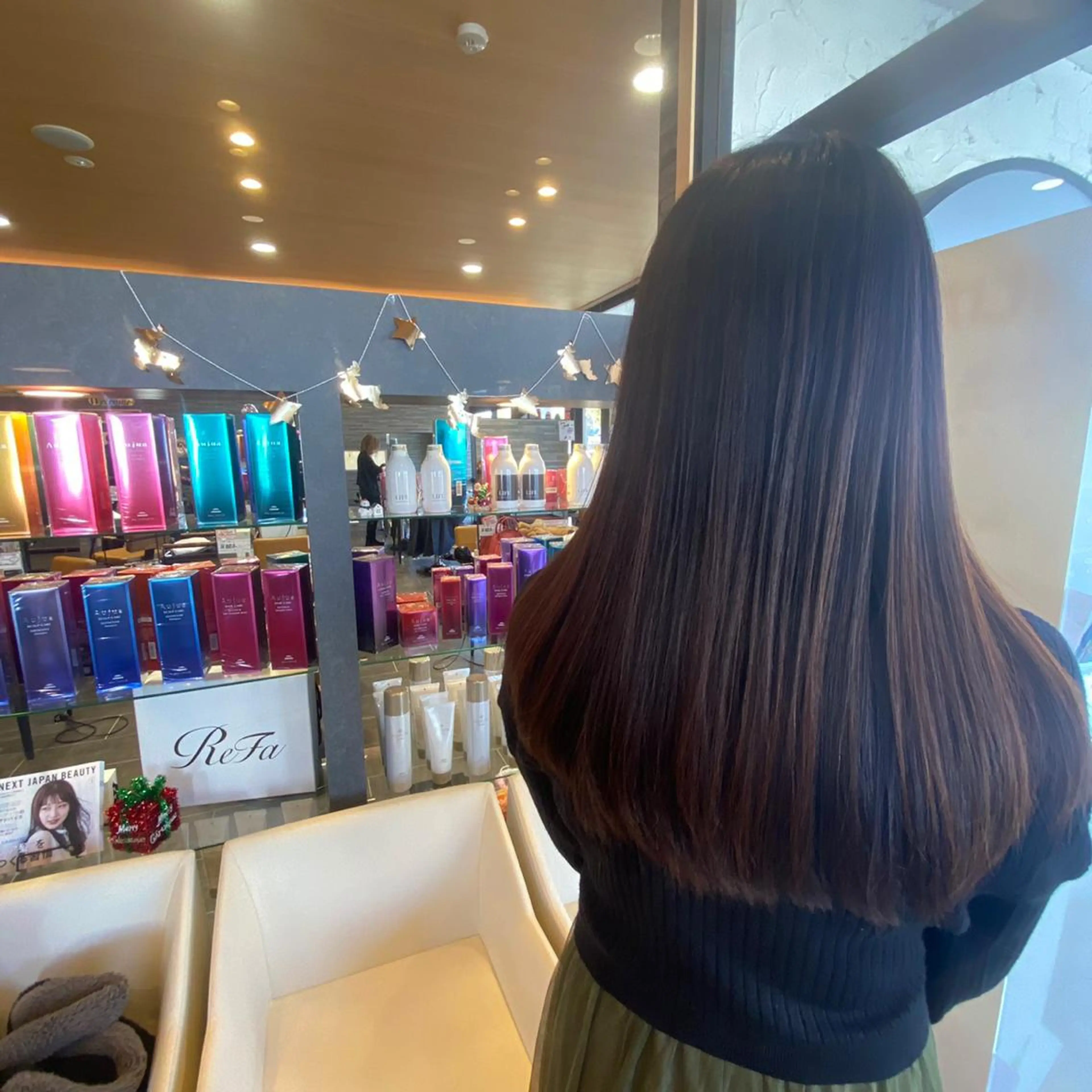 ロング 尾崎 優也のヘアスタイル