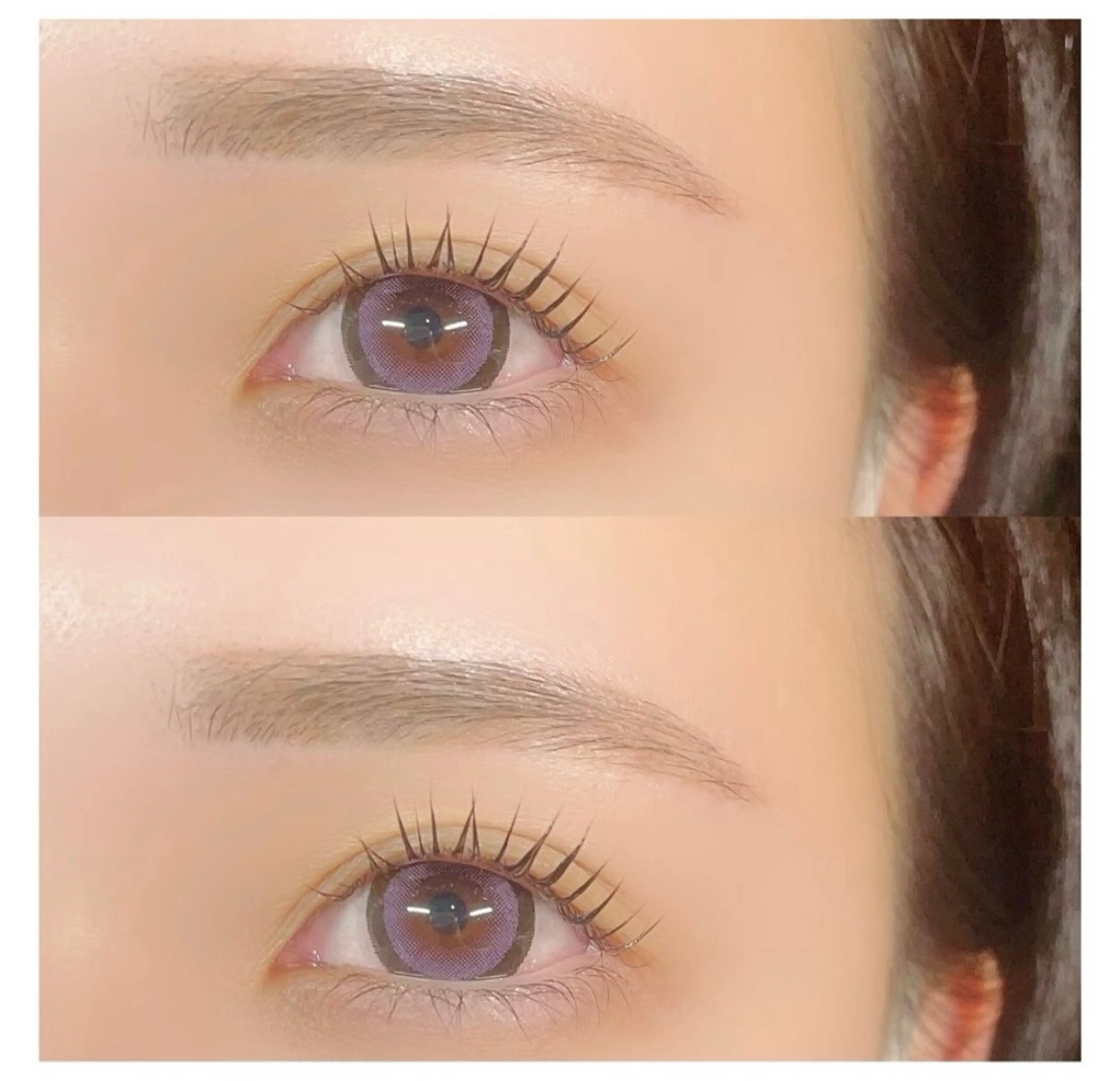 アイブロウ putihTidur 二村乃愛の眉毛・アイブロウイメージ