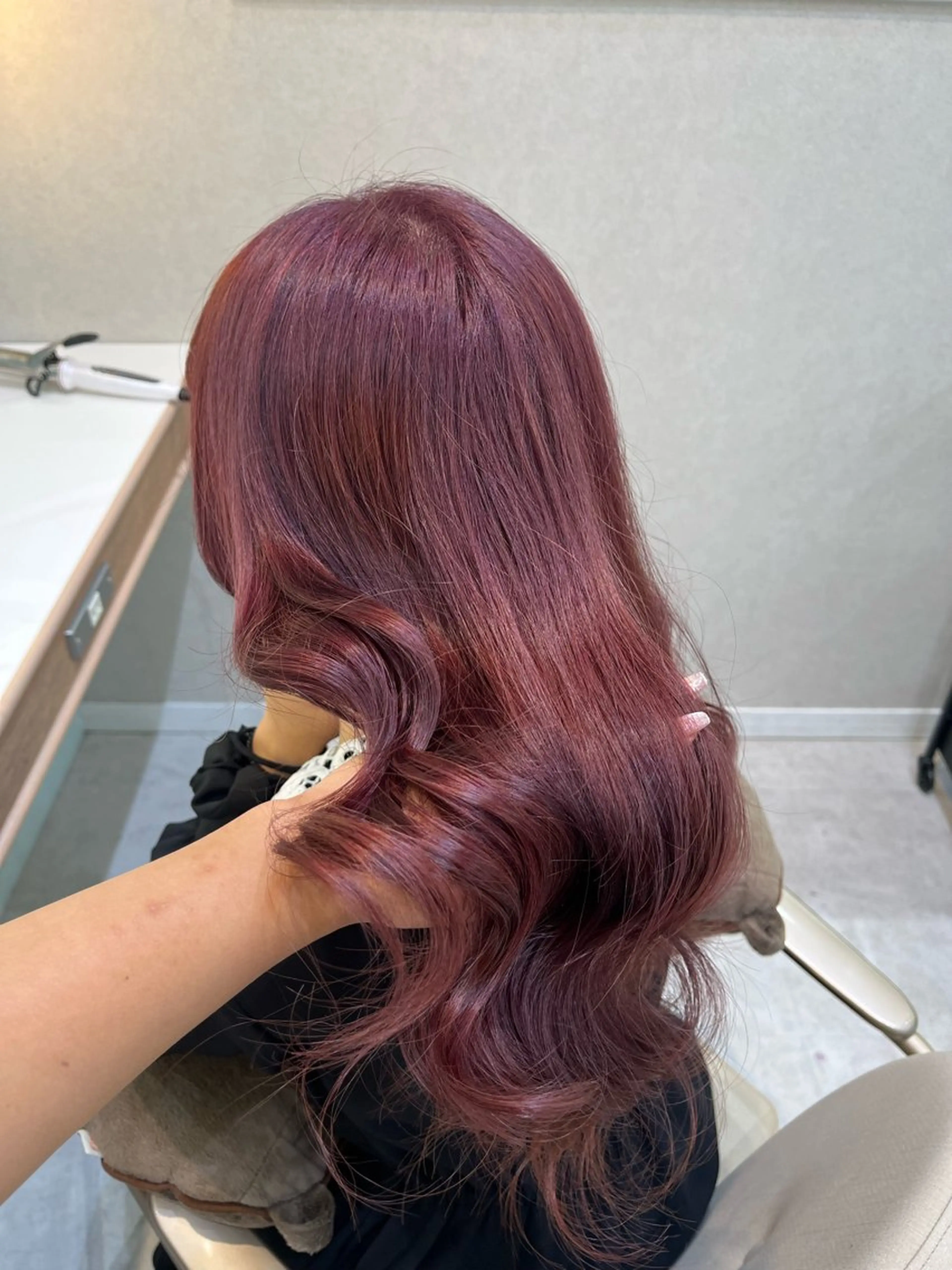 【ブリーチなし】イルミナダブルカラー➕3stepトリートメント👼🏻🌟の写真