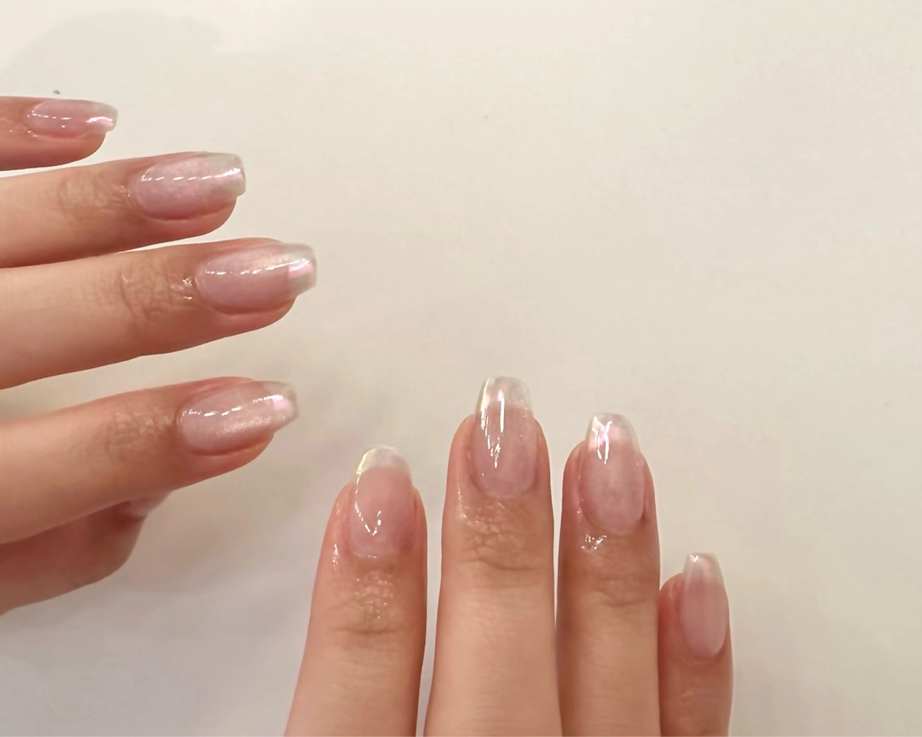 ネイル 氷ネイル・うるうるネイル マグネットネイル ハンドネイル mew mew kotomiのネイルデザイン