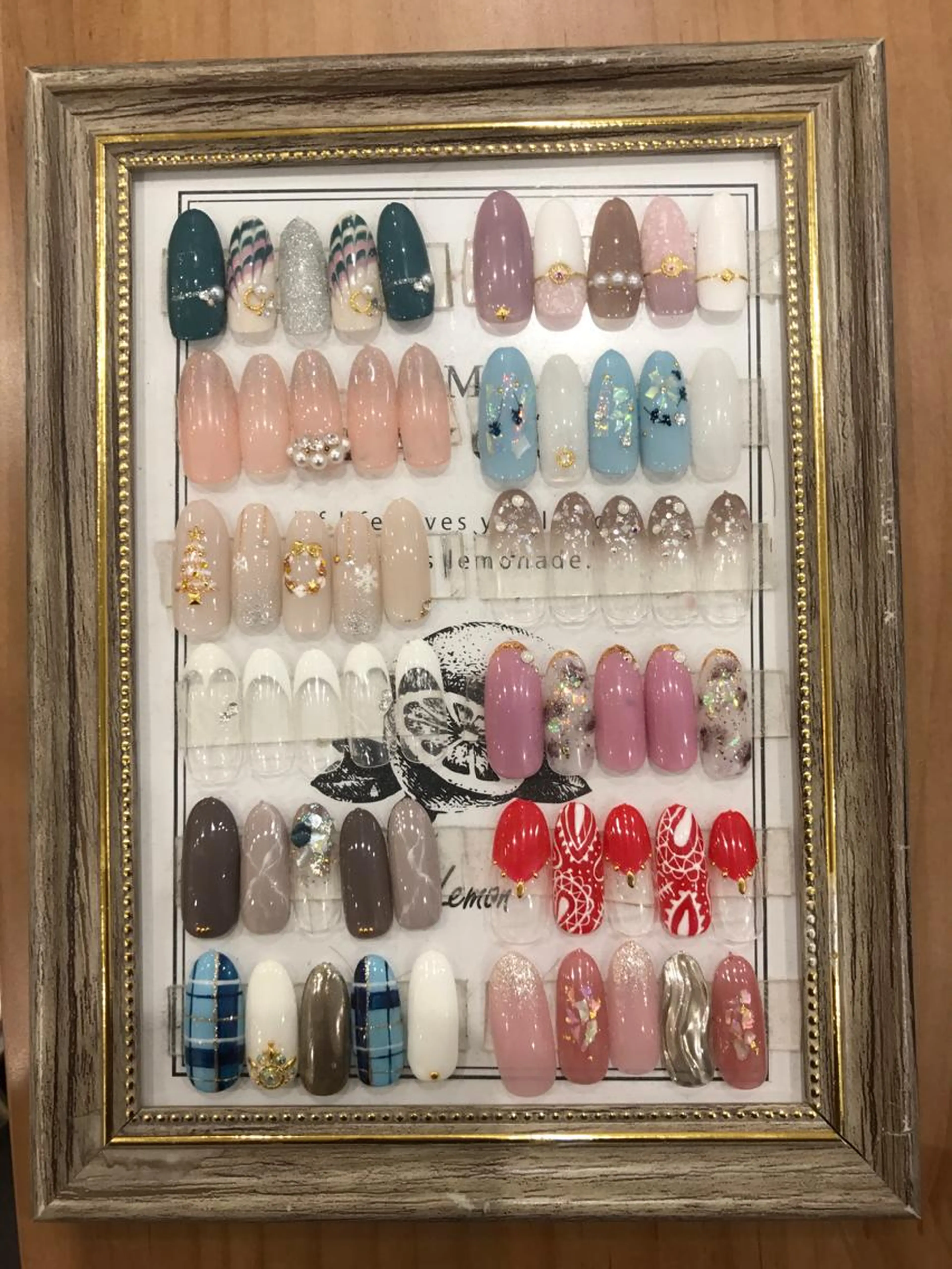 ジェルネイル定額¥9000の写真