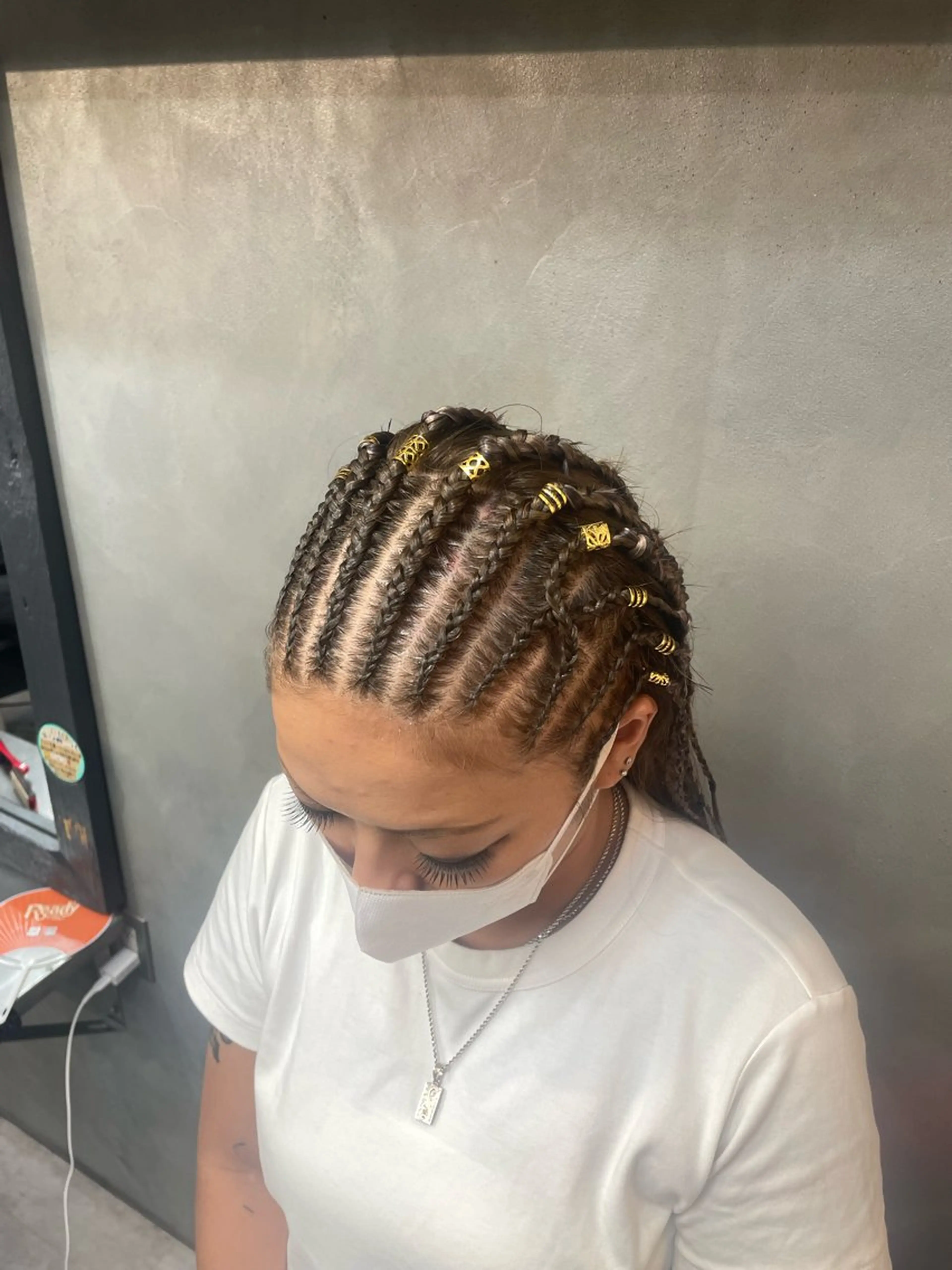 ロング ヘアアレンジ シールエクステ エクステ TNB TOKYO所属・エクステ/コーンロウ KURUMI⛓️🔥のヘアスタイル