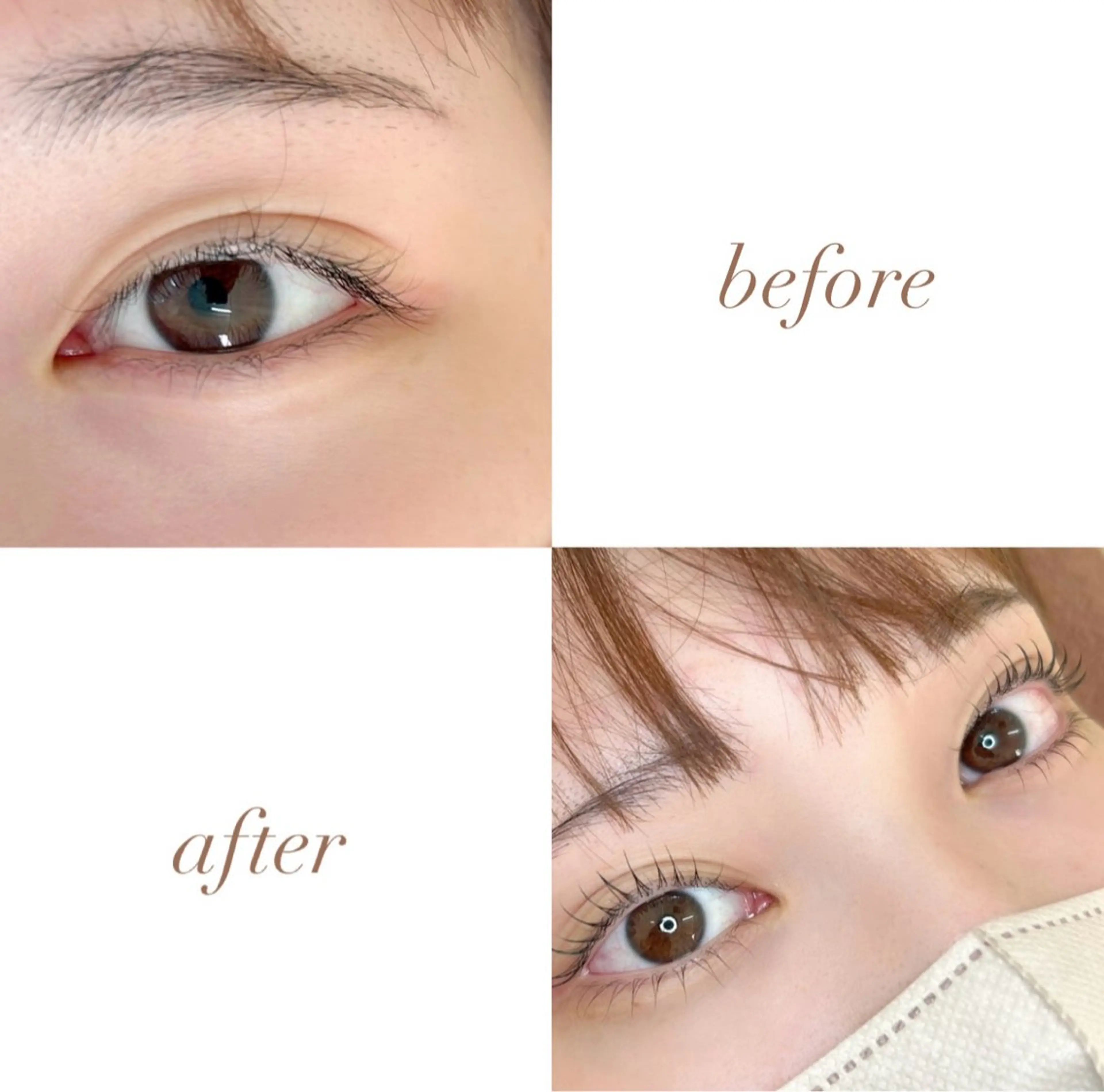 マツエク・マツパ まつげパーマ 下まつげエクステ マツパ luana sayakaのマツエク・マツパデザイン