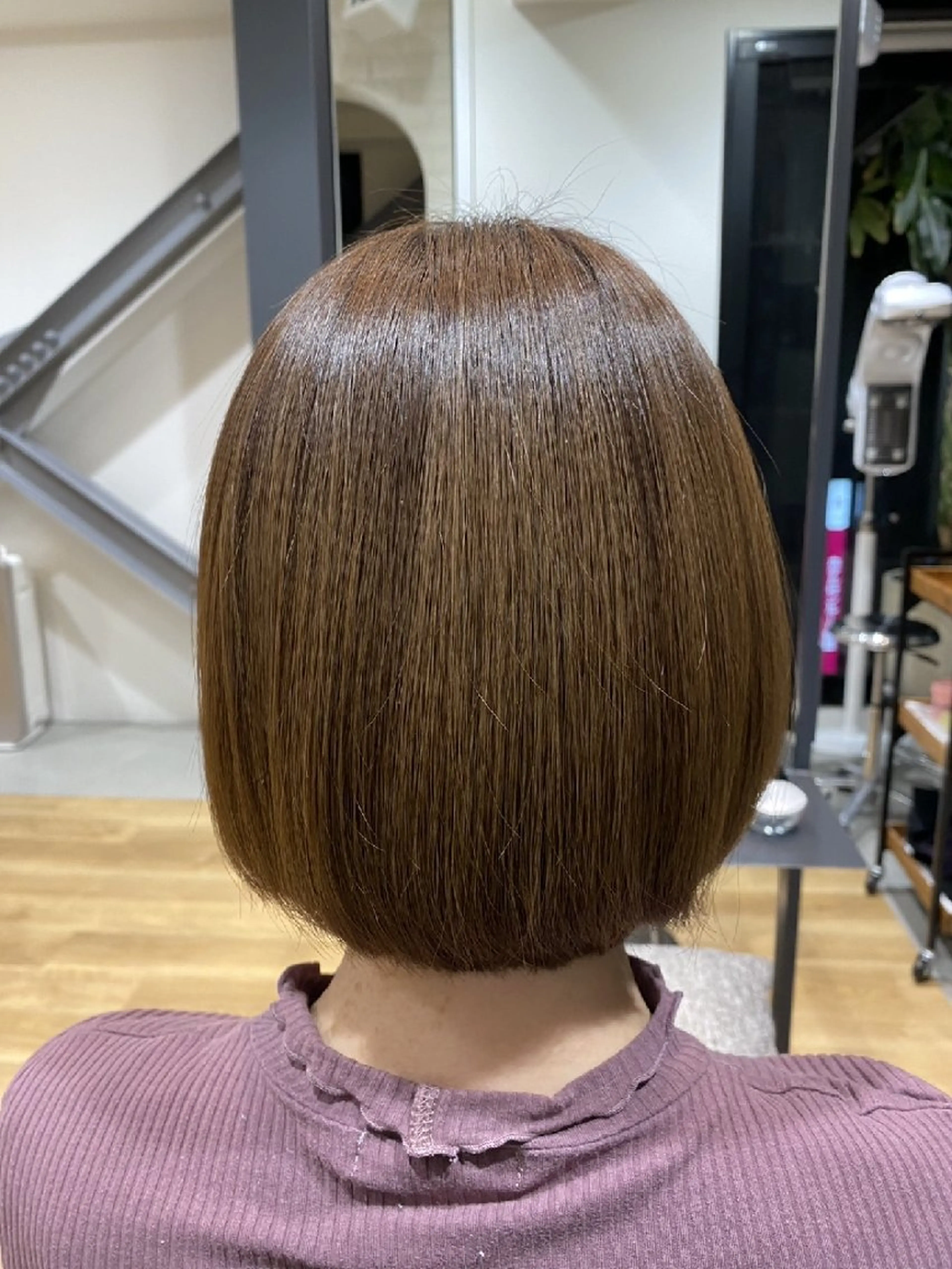 ショート 深夜まで営業中‼️ レム髪質改善のヘアスタイル