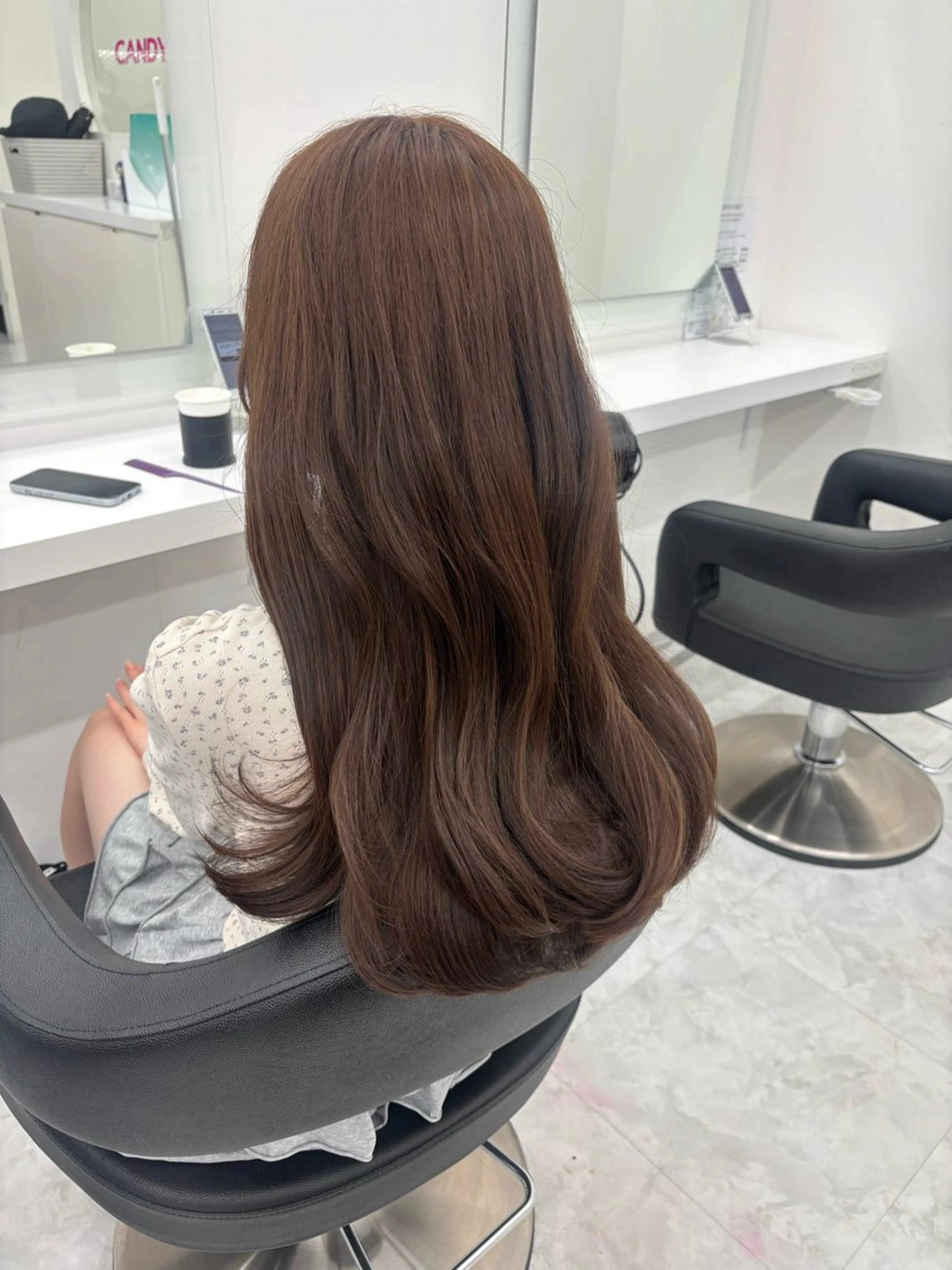 ロング カラー 🤍レイヤー/顔周り /hirari🤍のヘアスタイル