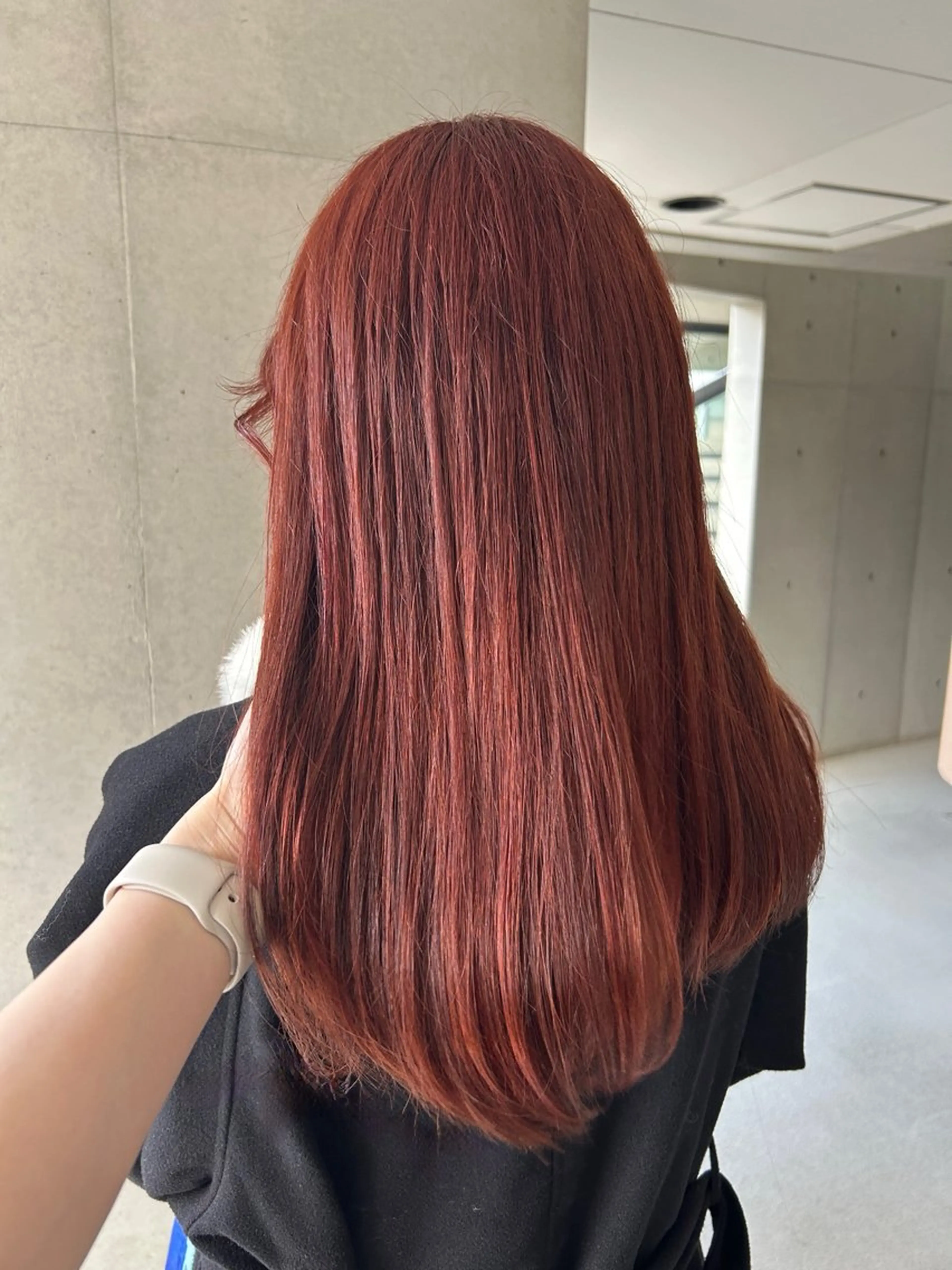 ロング カラー ブリーチ ダブルカラー ブリーチなしカラー レナ🧸‪🤎 アメリシュシュのヘアスタイル