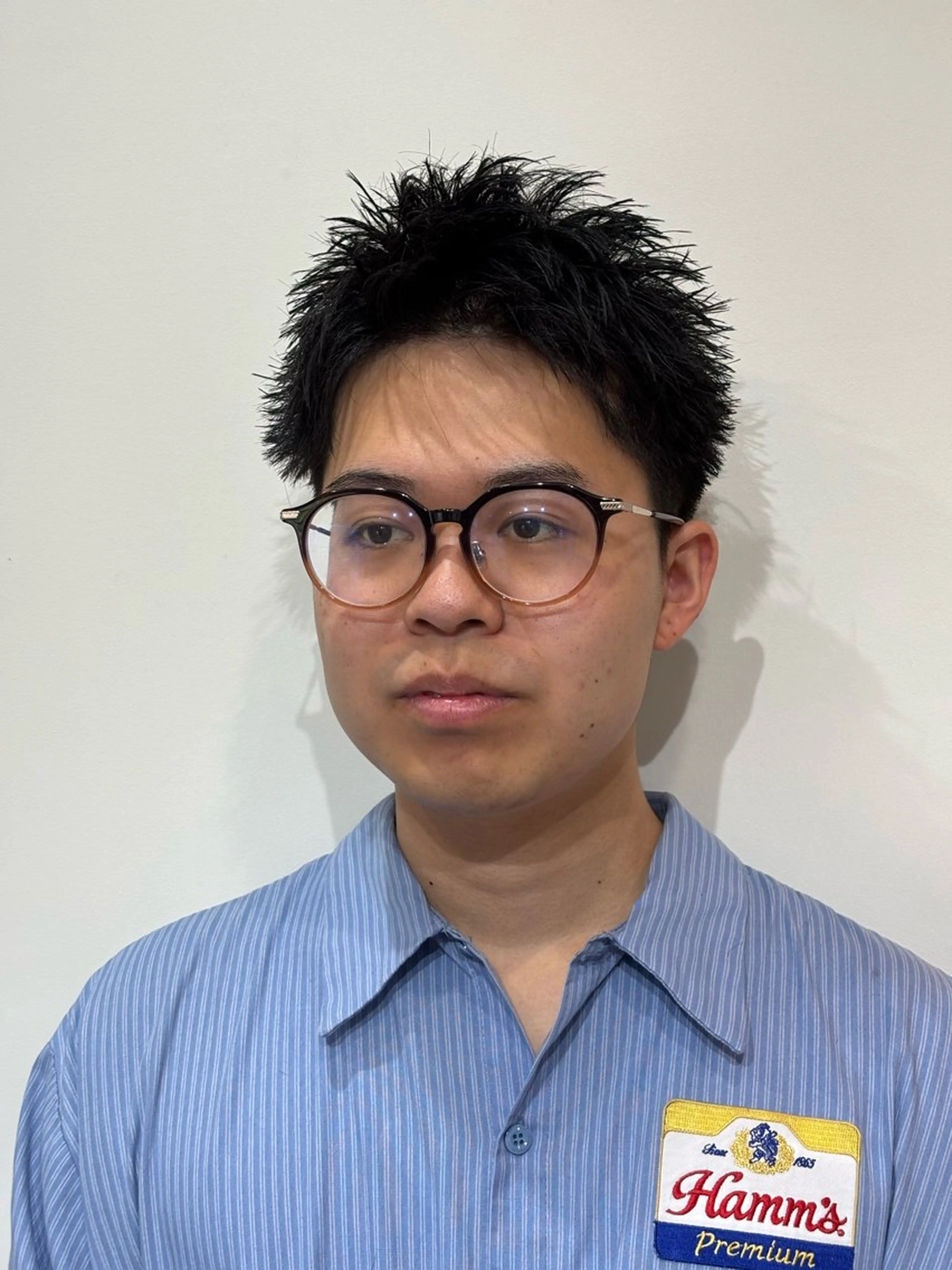 ショート メンズ メンズショート スパイキーショート ショートヘア カット トリートメント 【店長】メンズ職人 短髪　ハイトーン🔥のヘアスタイル