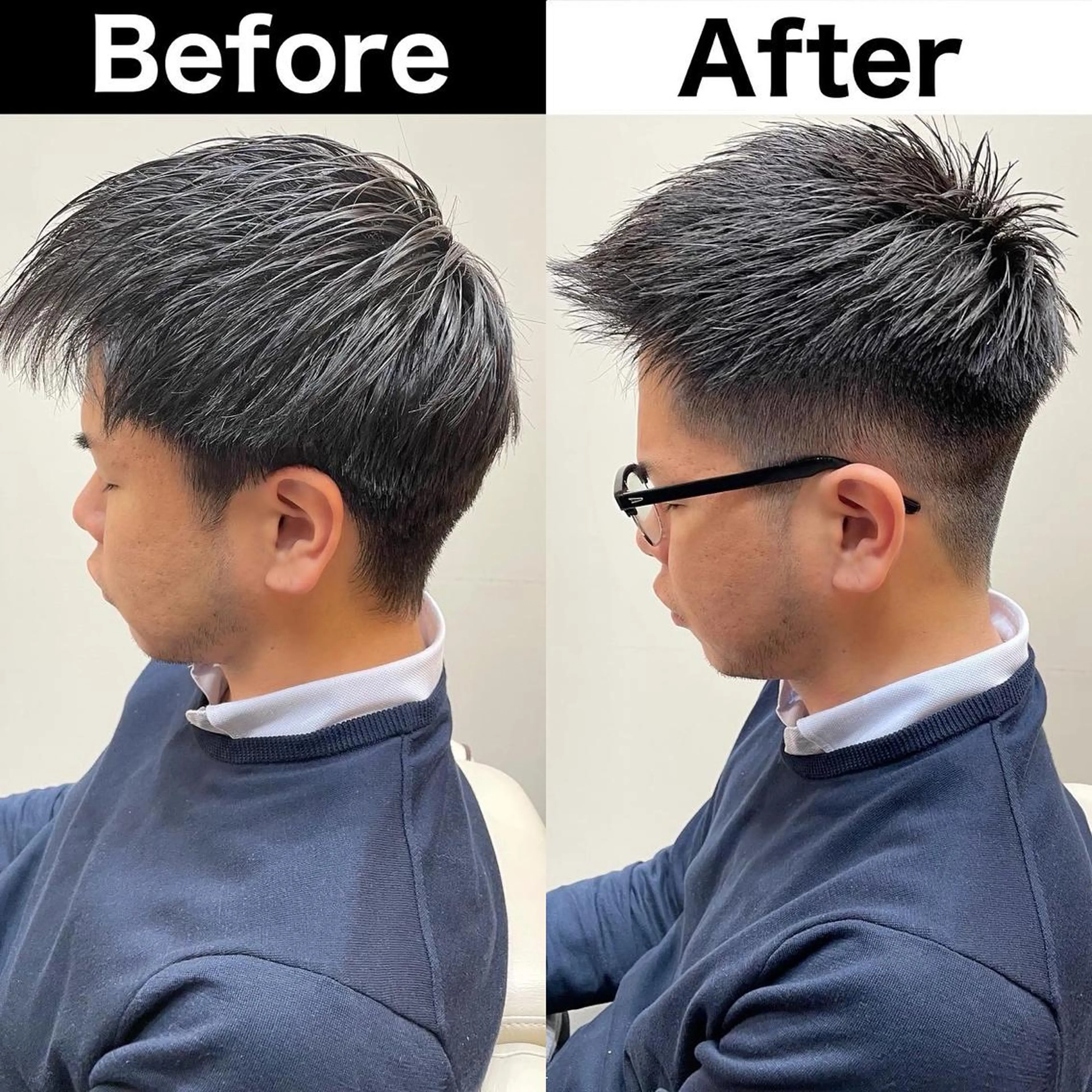 メンズ ビジネス メンズ就活ヘア メンズパーマ ツーブロック 刈り上げ カット ヘッドスパ Soleria /ソレリア所属・メンズカットのプロ 田中慎一のヘアスタイル