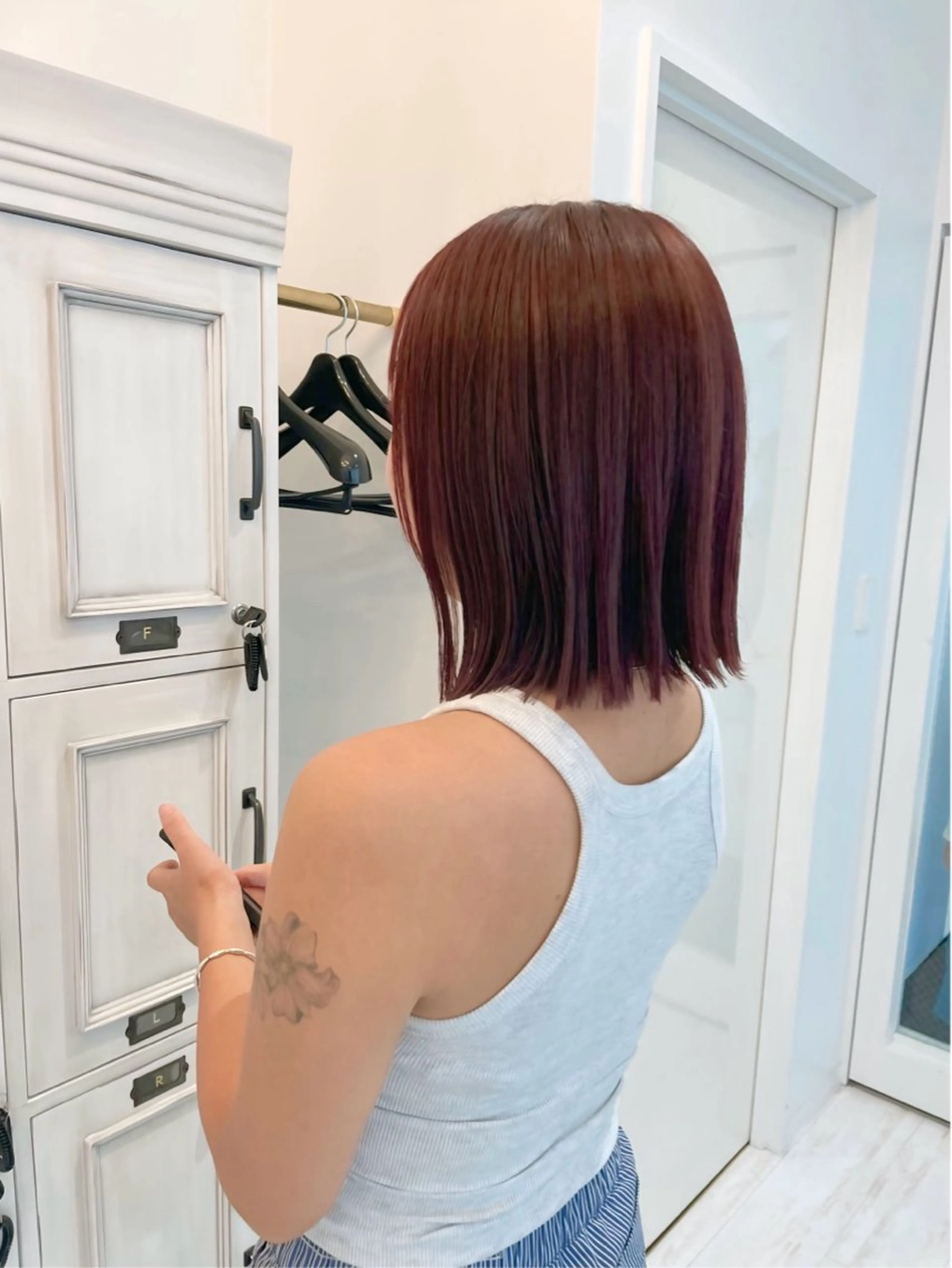 ショート カラー ボブ・ショート カミオカのヘアスタイル