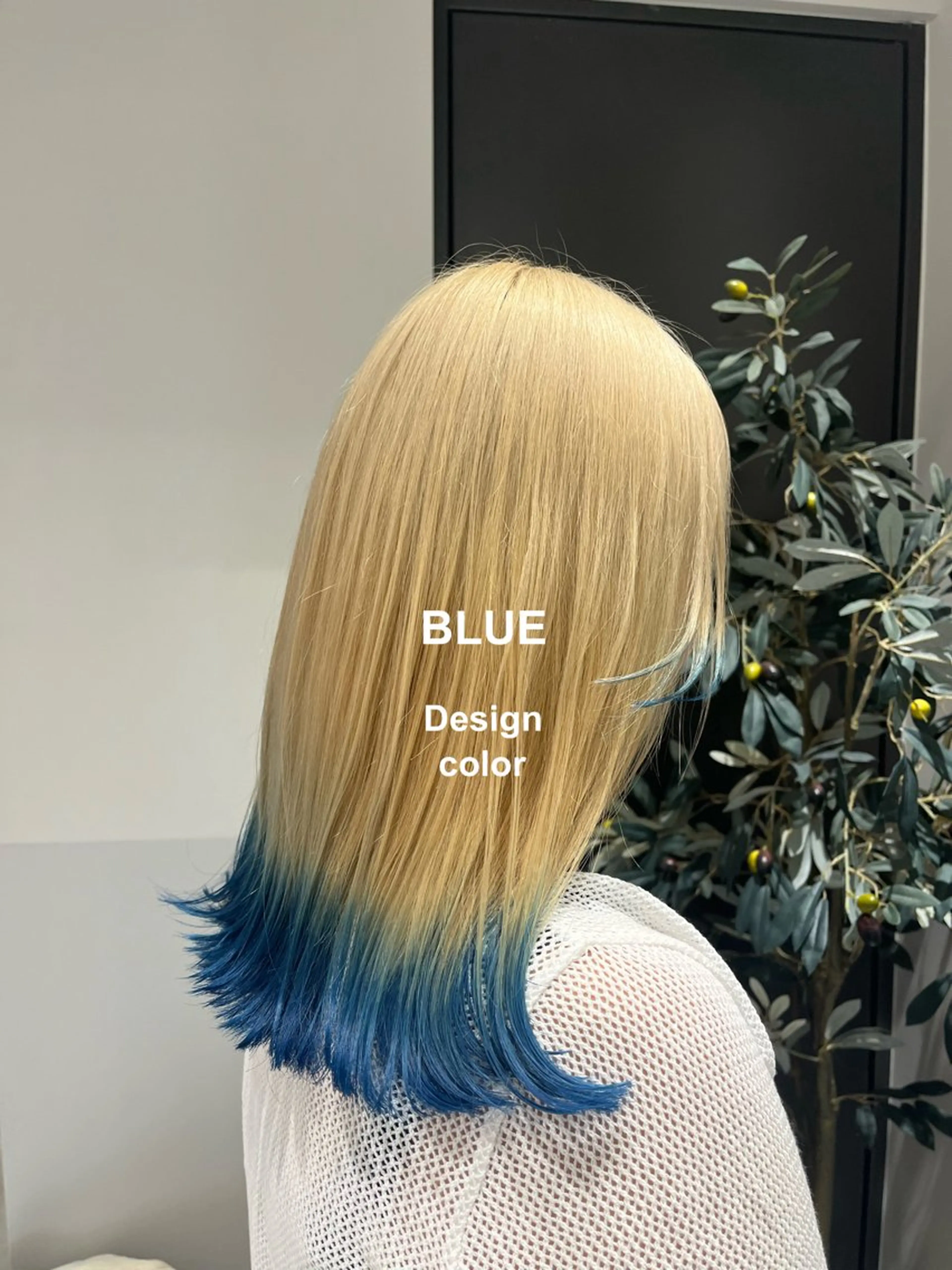 ロング カラー RINA🧤 デザインとボブのヘアスタイル